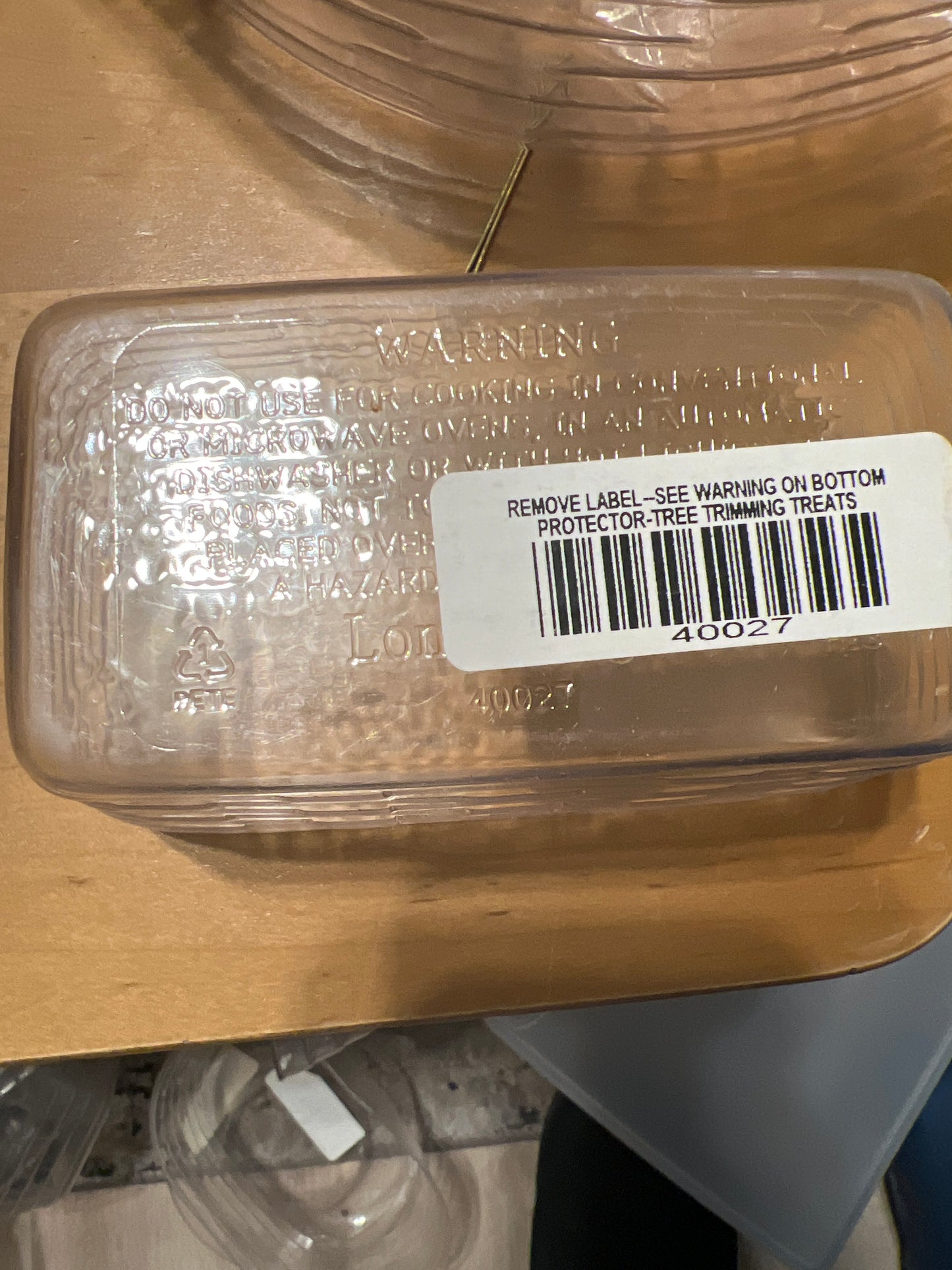 Longaberger tree trimming treats protector (white)