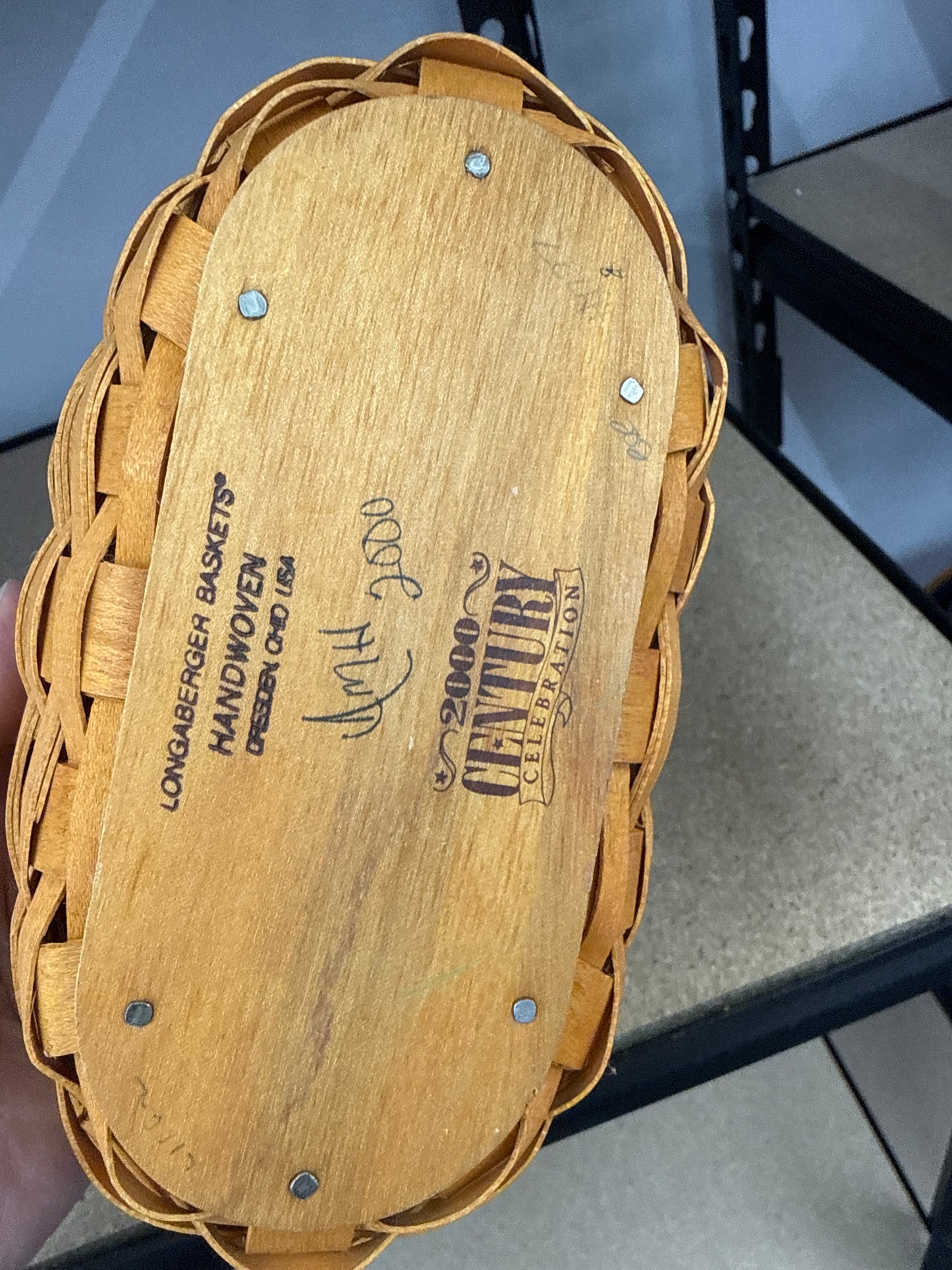 Longaberger cheers basket
