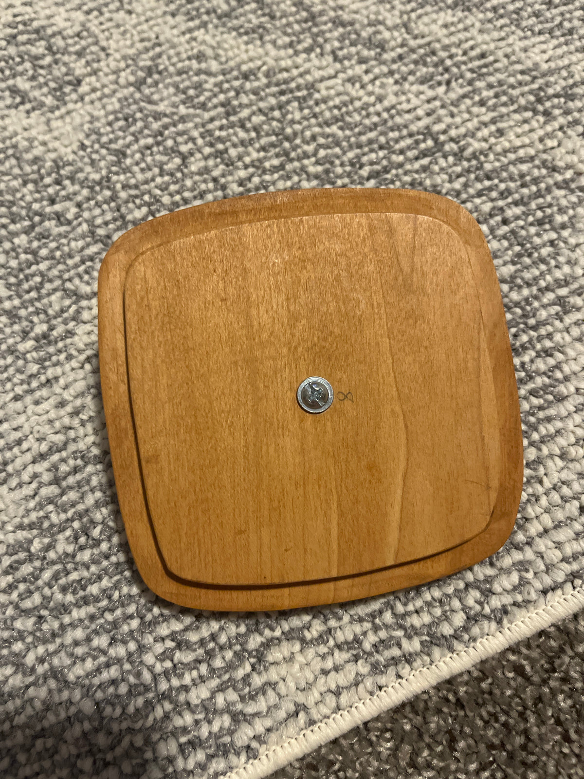 5” square lid