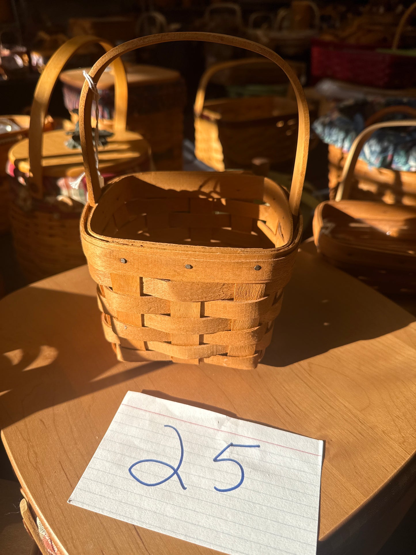 Longaberger small peg