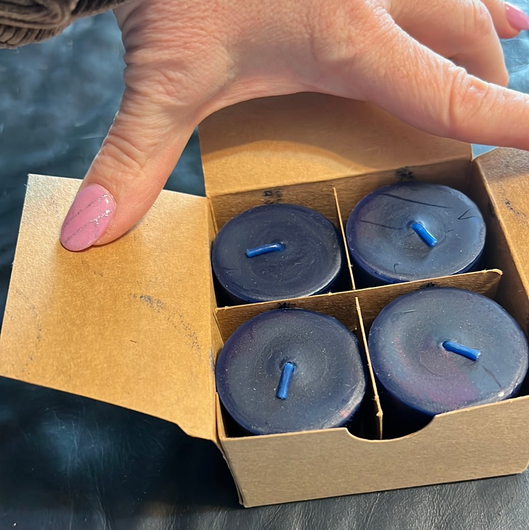 Longaberger Proudly American 4 votive candles