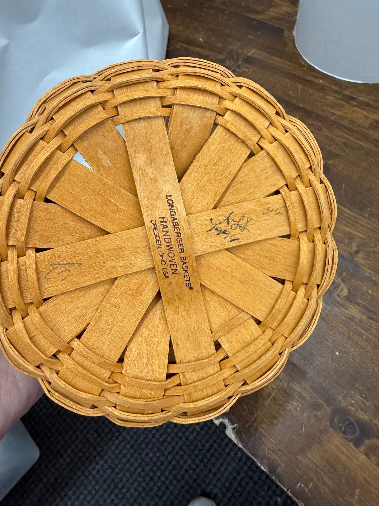 Longaberger 1997 inaugural basket