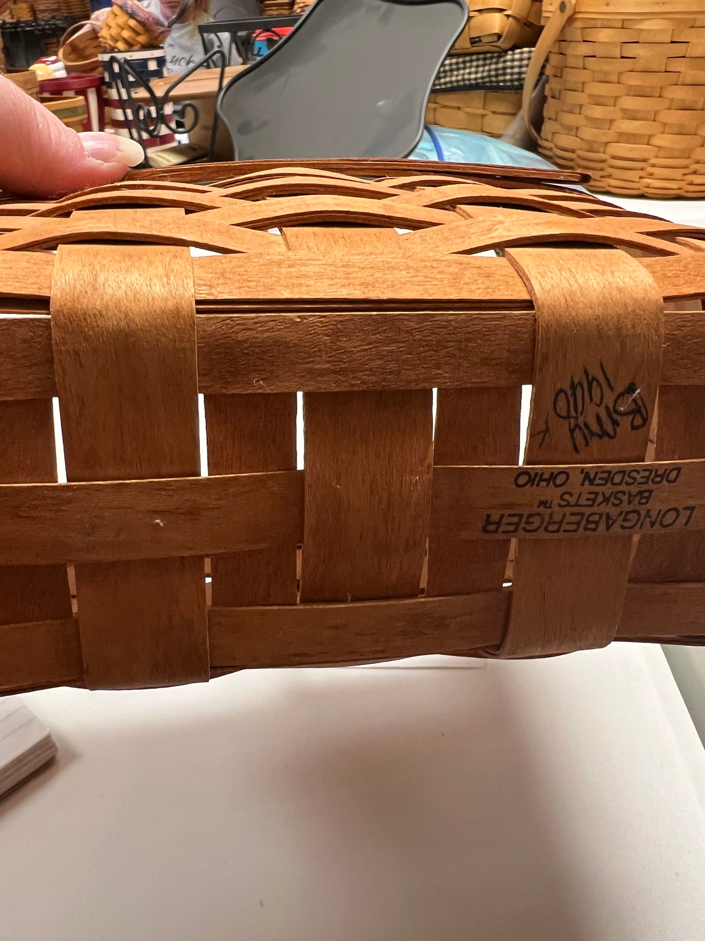Longaberger Candle Basket