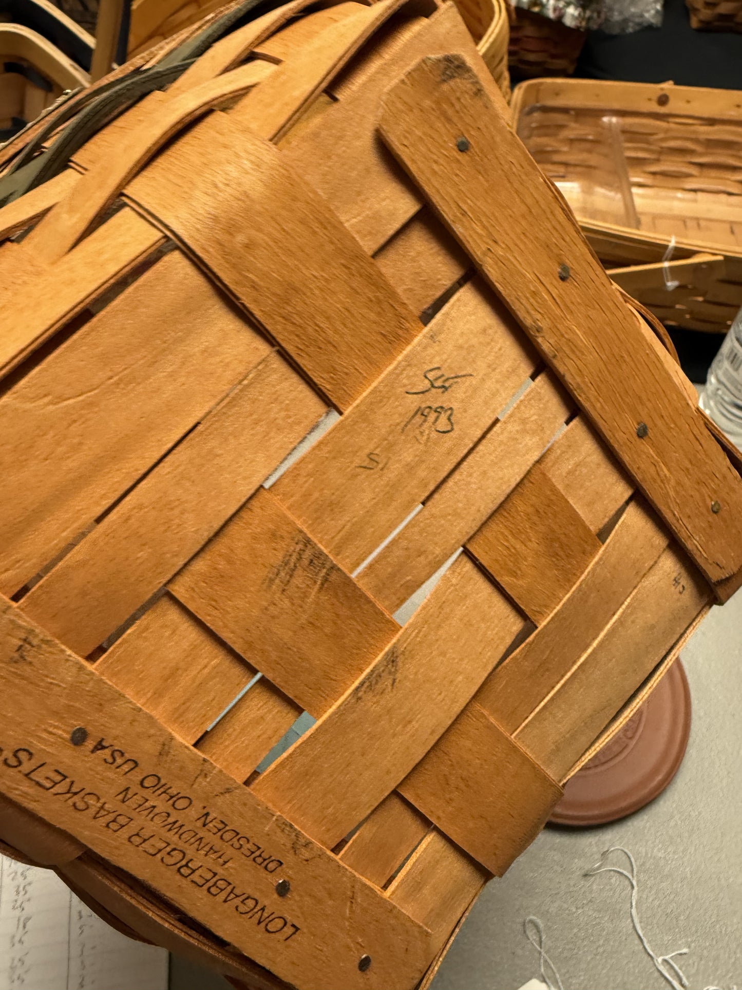 Longaberger 1993 bayberry basket