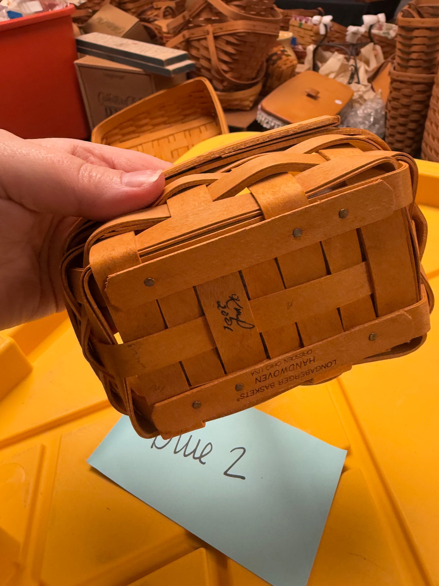 Longaberger parsley basket