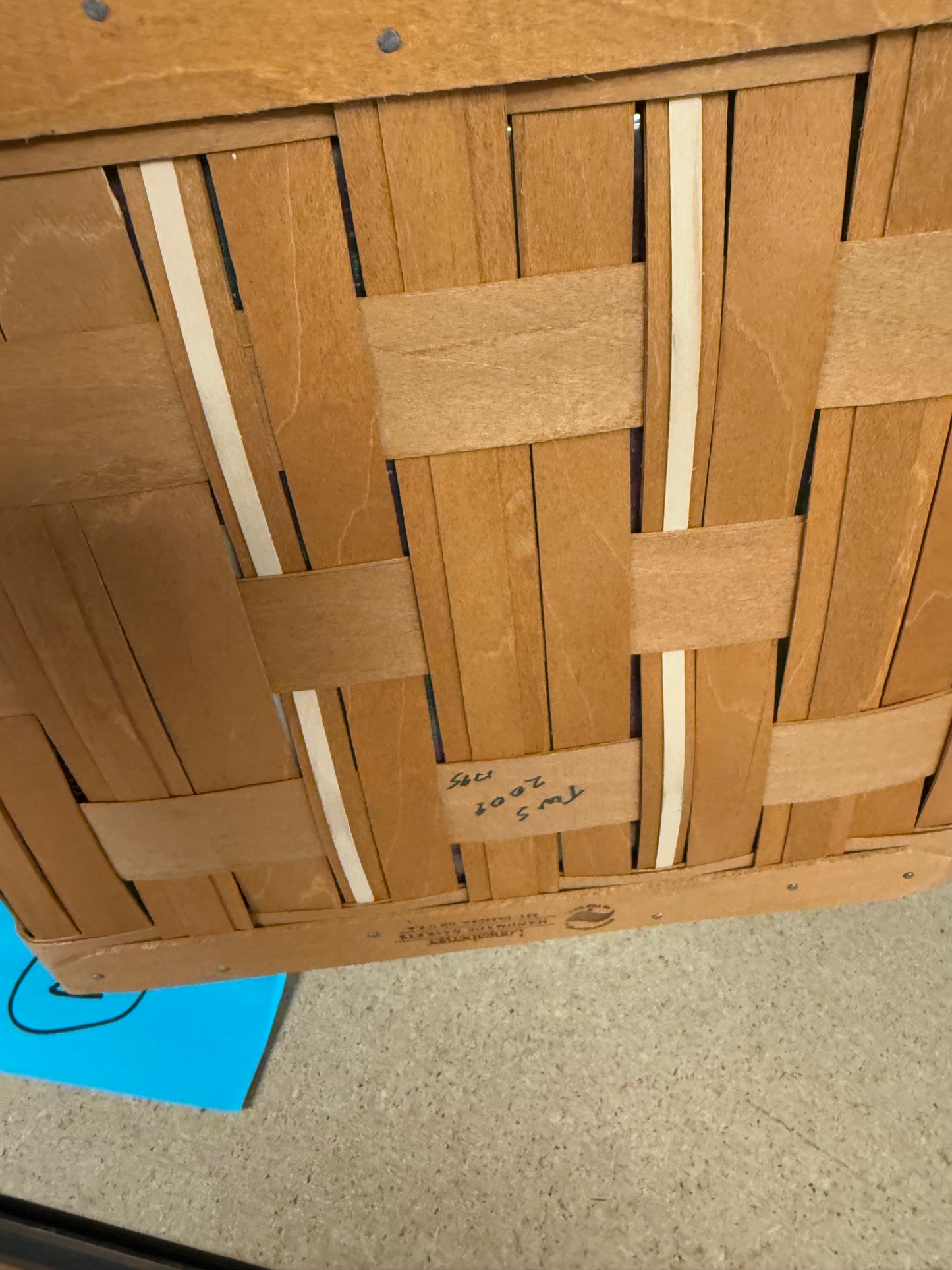 Longaberger snowflake cookie