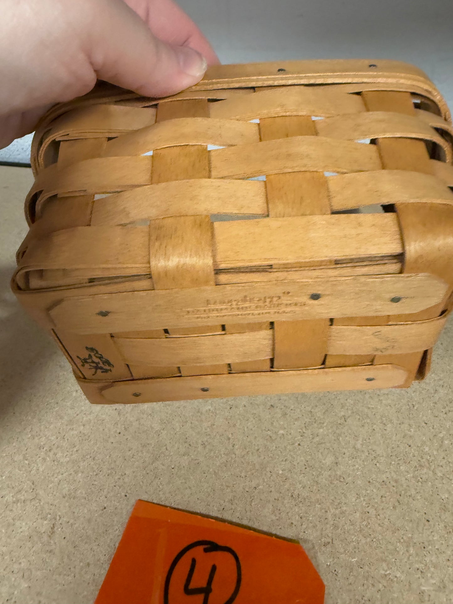 Longaberger tea basket