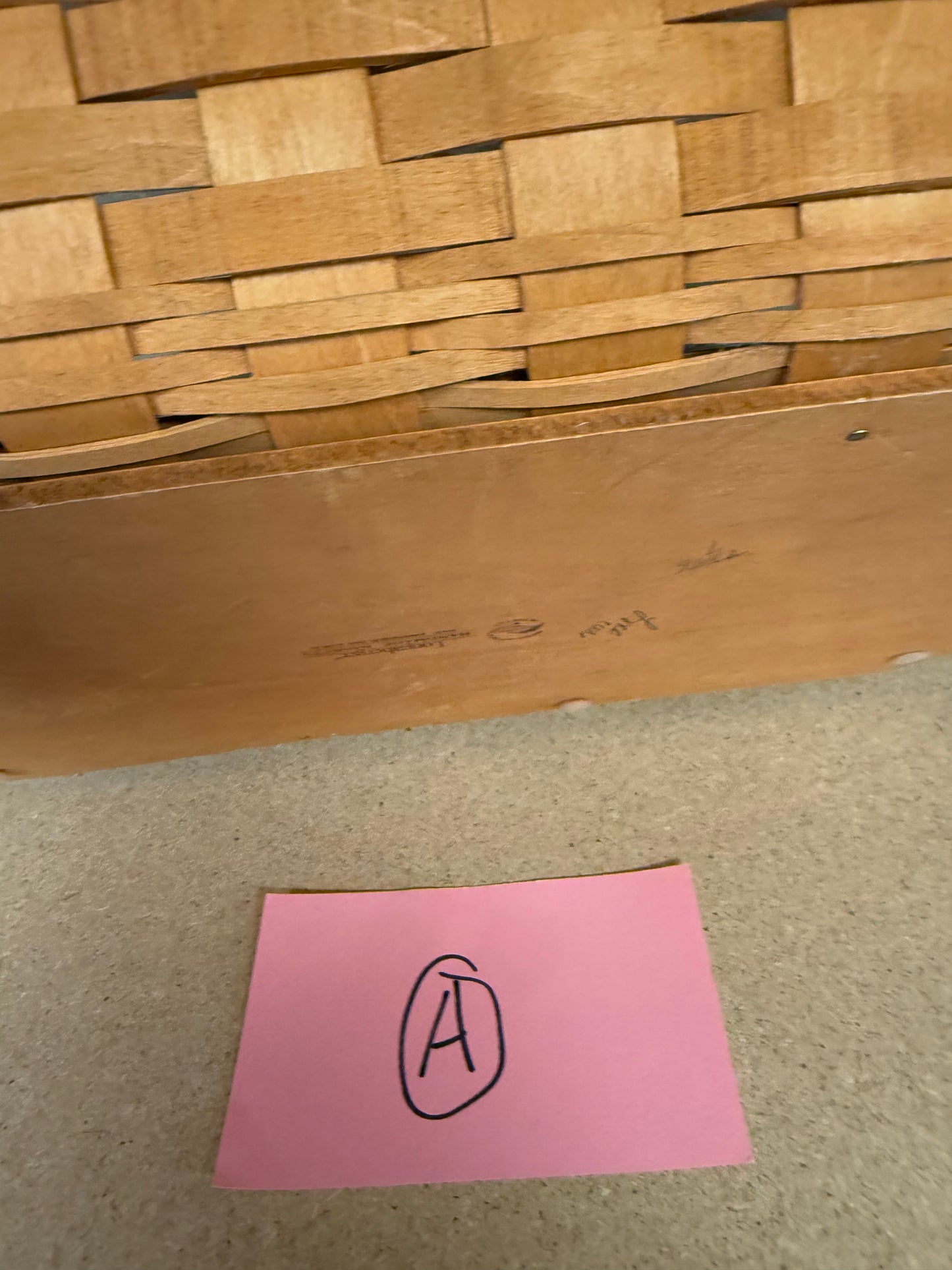 Longaberger garland with liner and protector