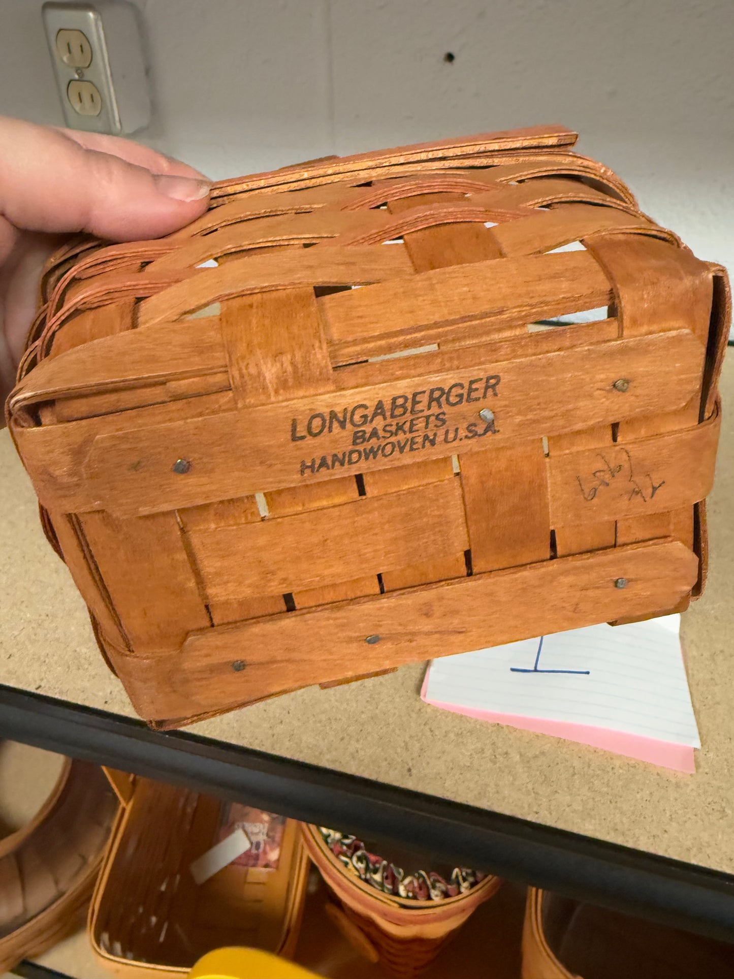 Longaberger small basket