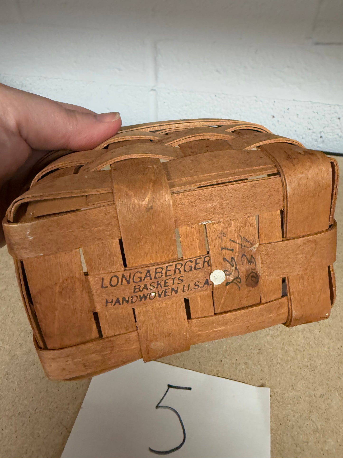 Longaberger ambrosia basket