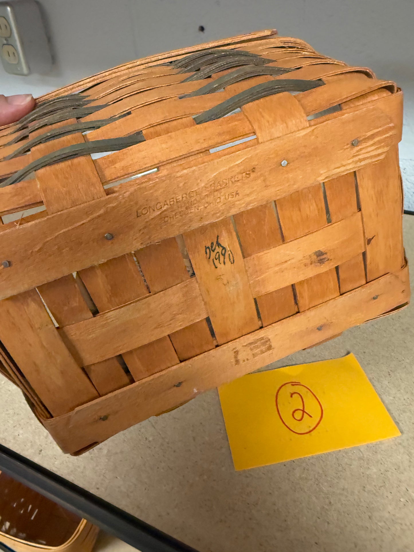 Longaberger small chore