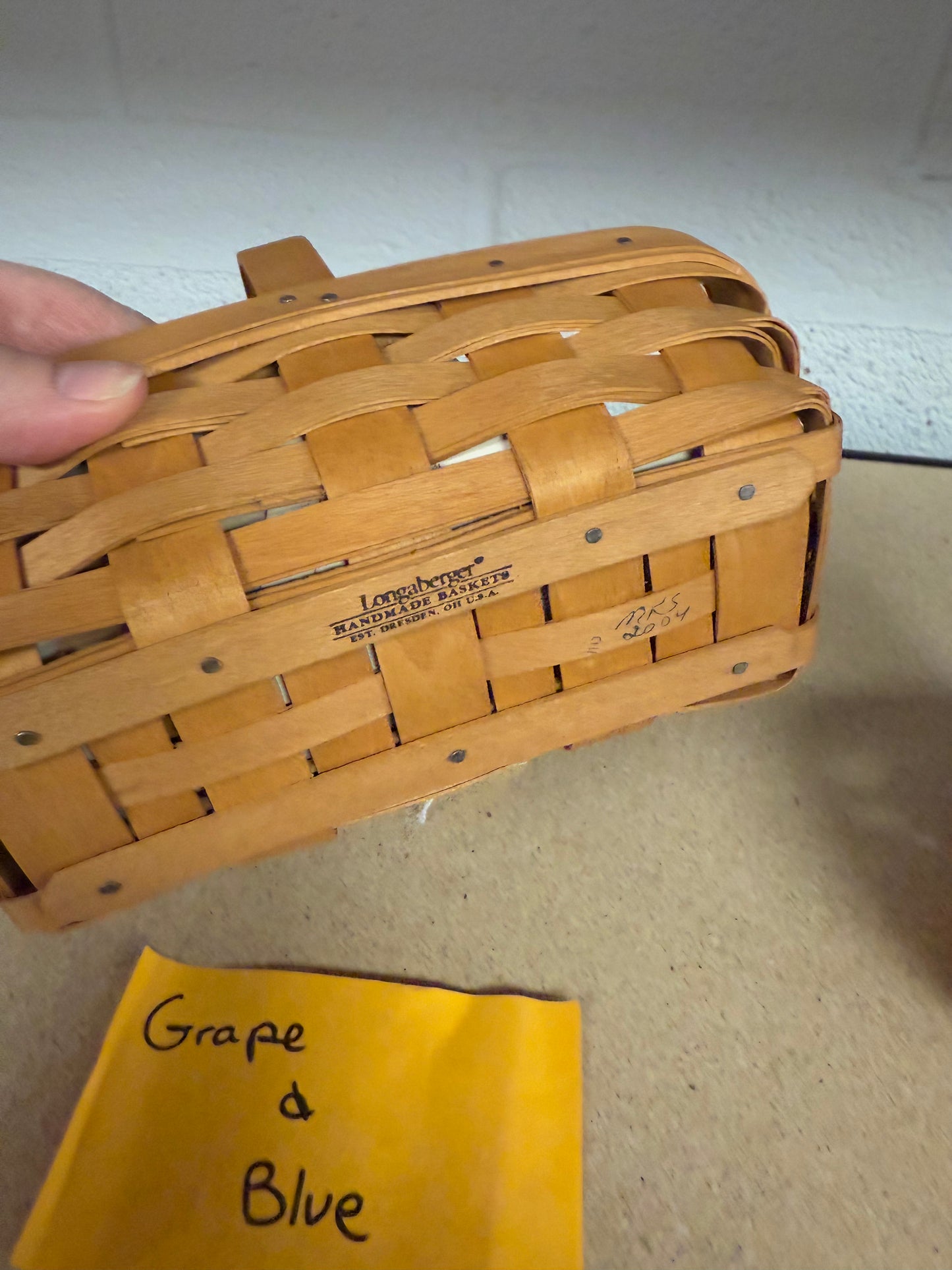 Longaberger small basket