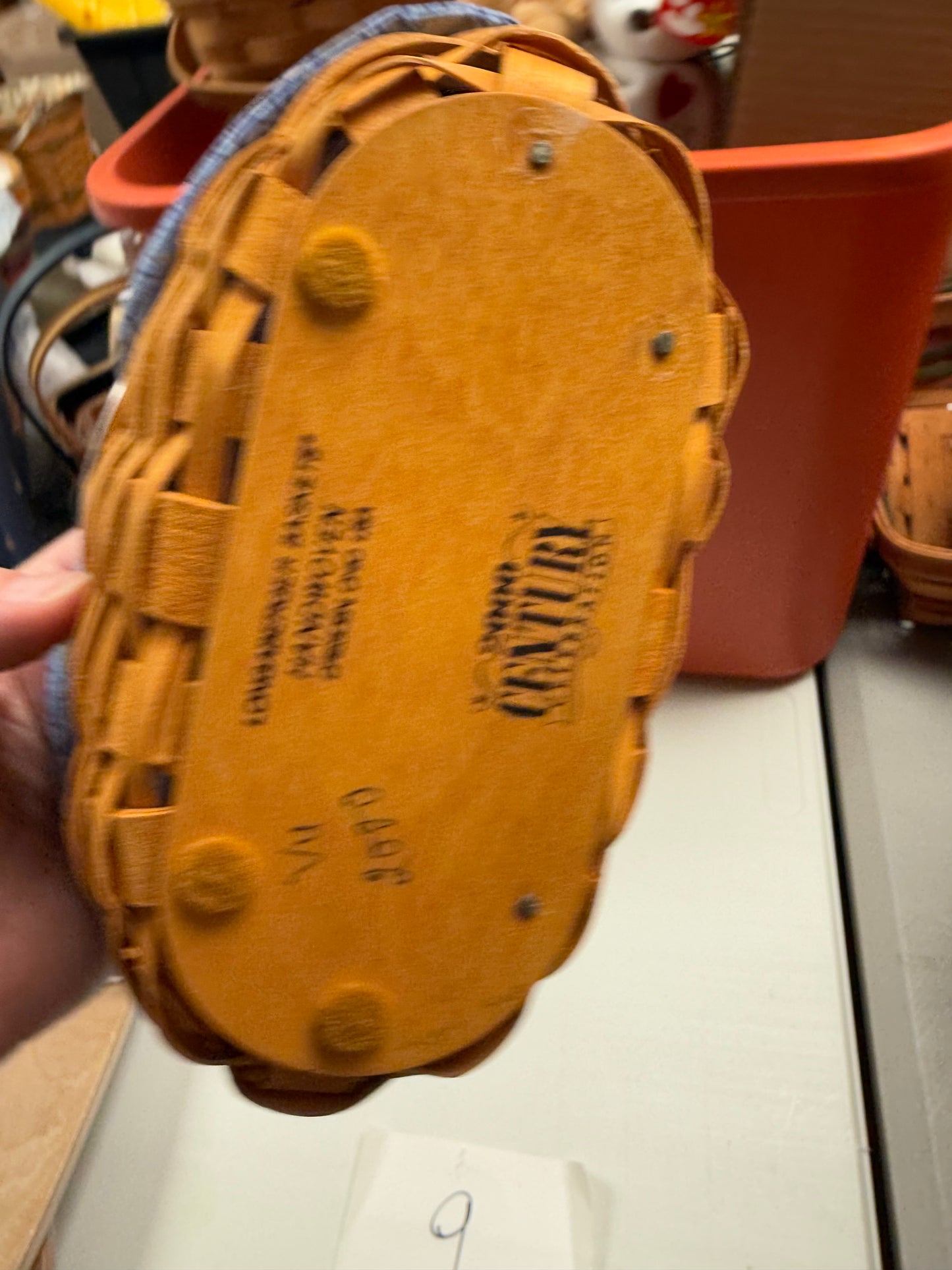 Longaberger 2000 cheers basket