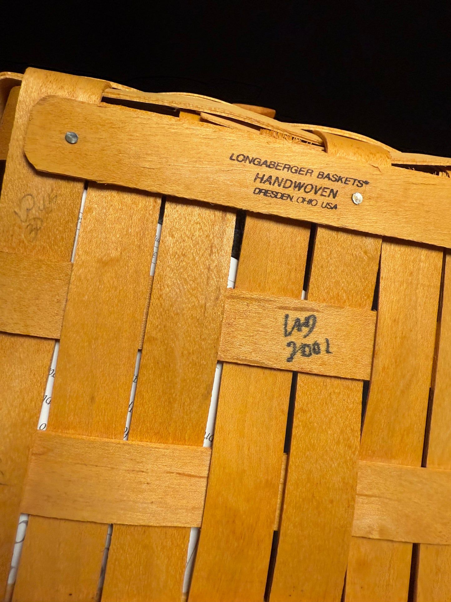 Longaberger small berry basket