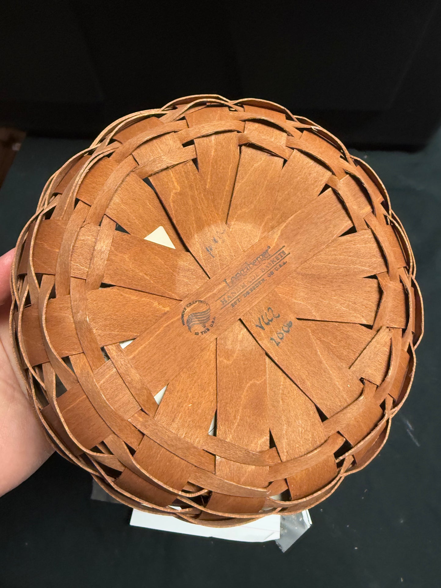 Longaberger button basket