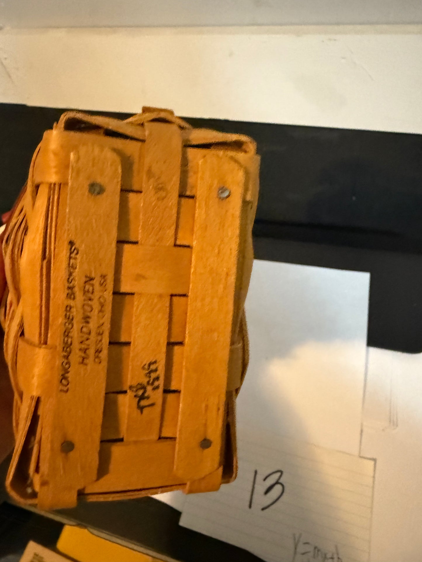 Longaberger little joy basket