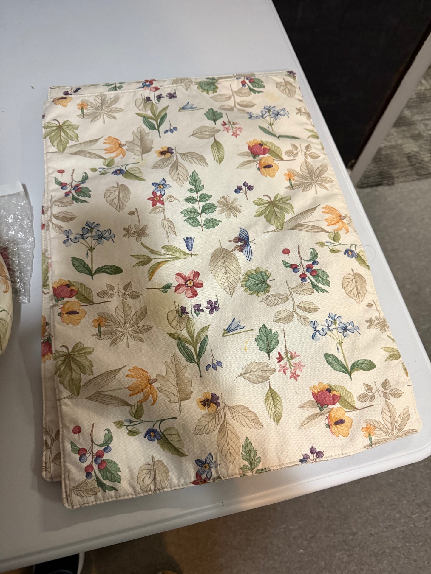 Longaberger botanical fields placemat