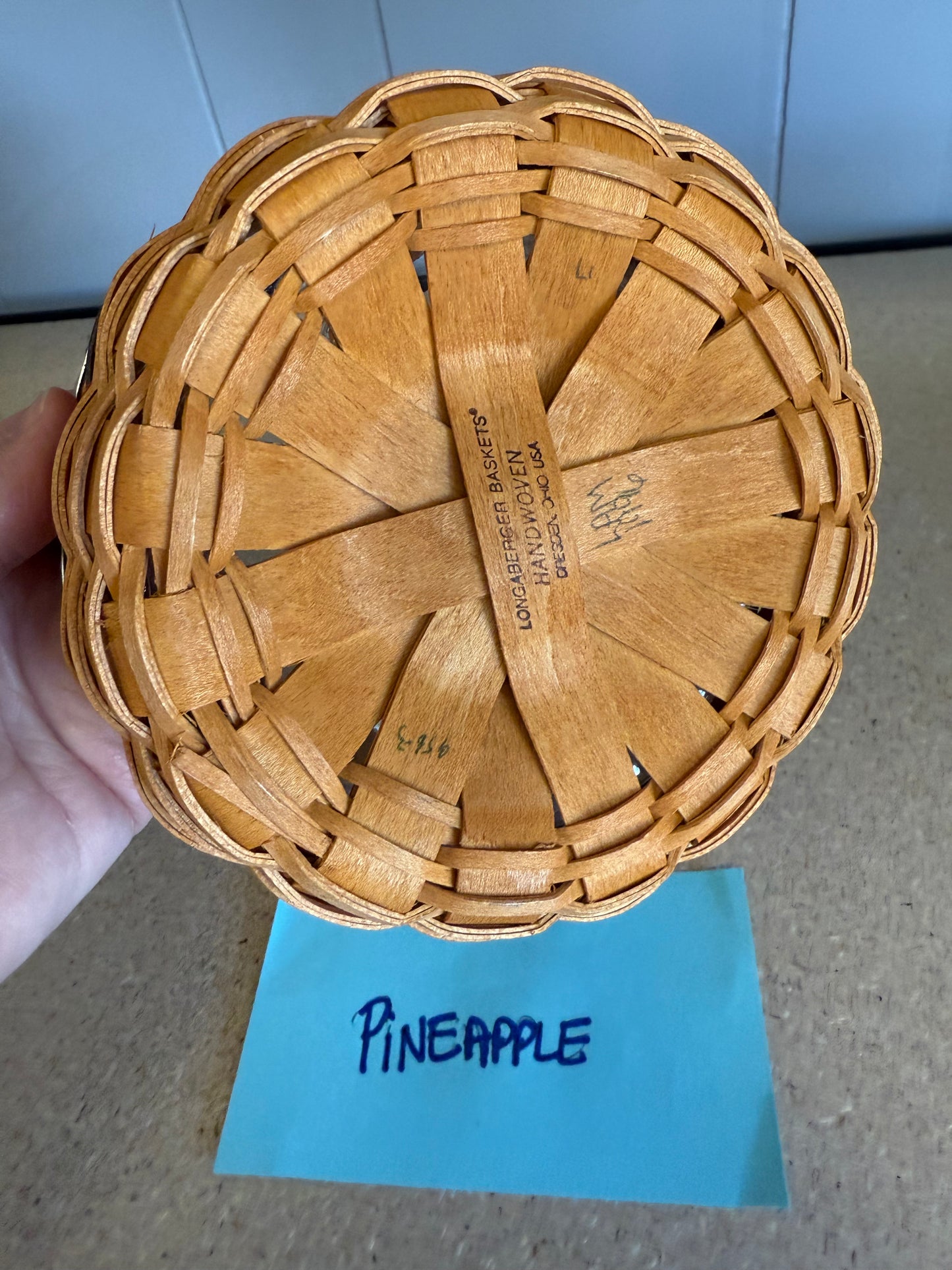 Longaberger 1997 inaugural with protector