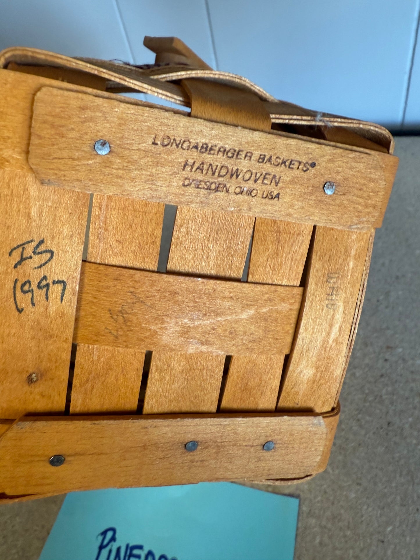 Longaberger small basket