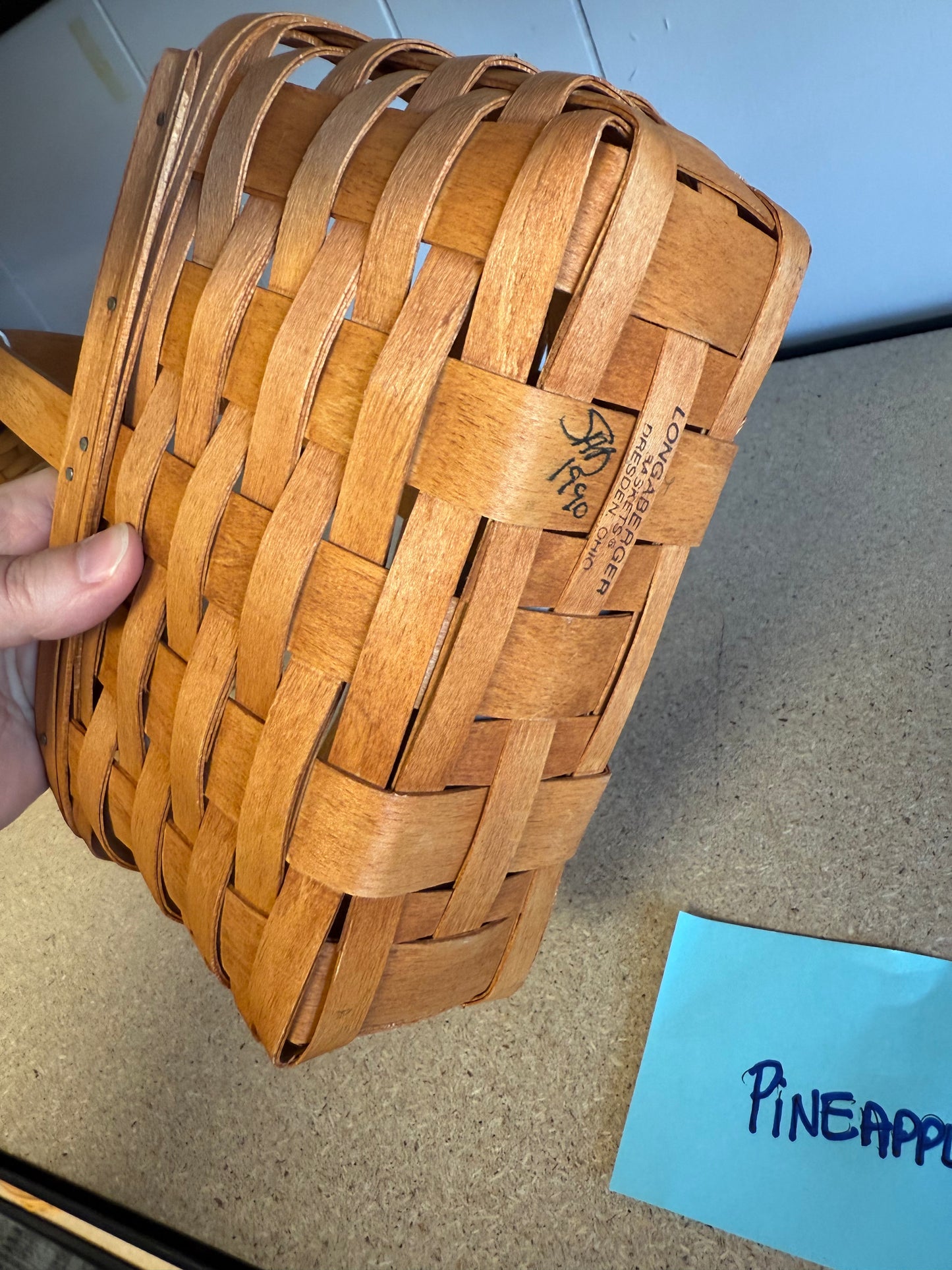 Longaberger candle basket