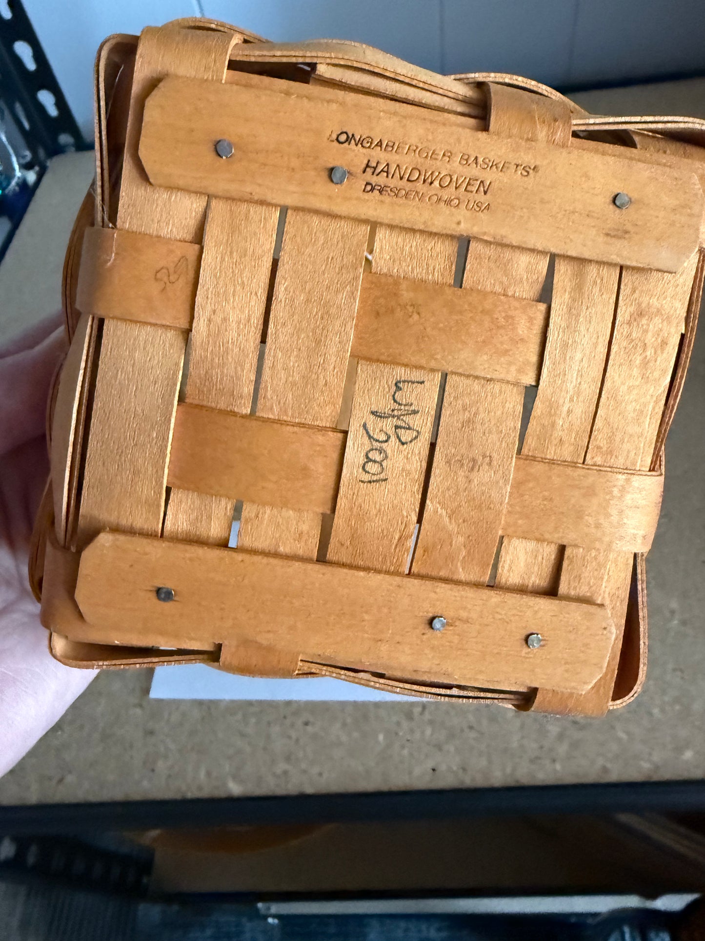 Longaberger small basket