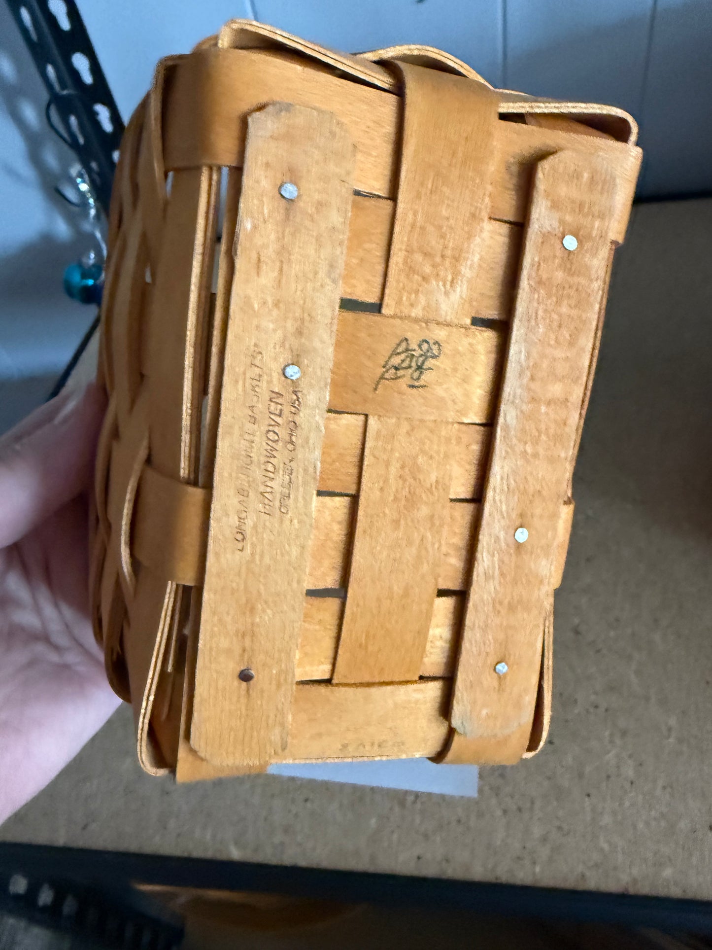 Longaberger tea basket