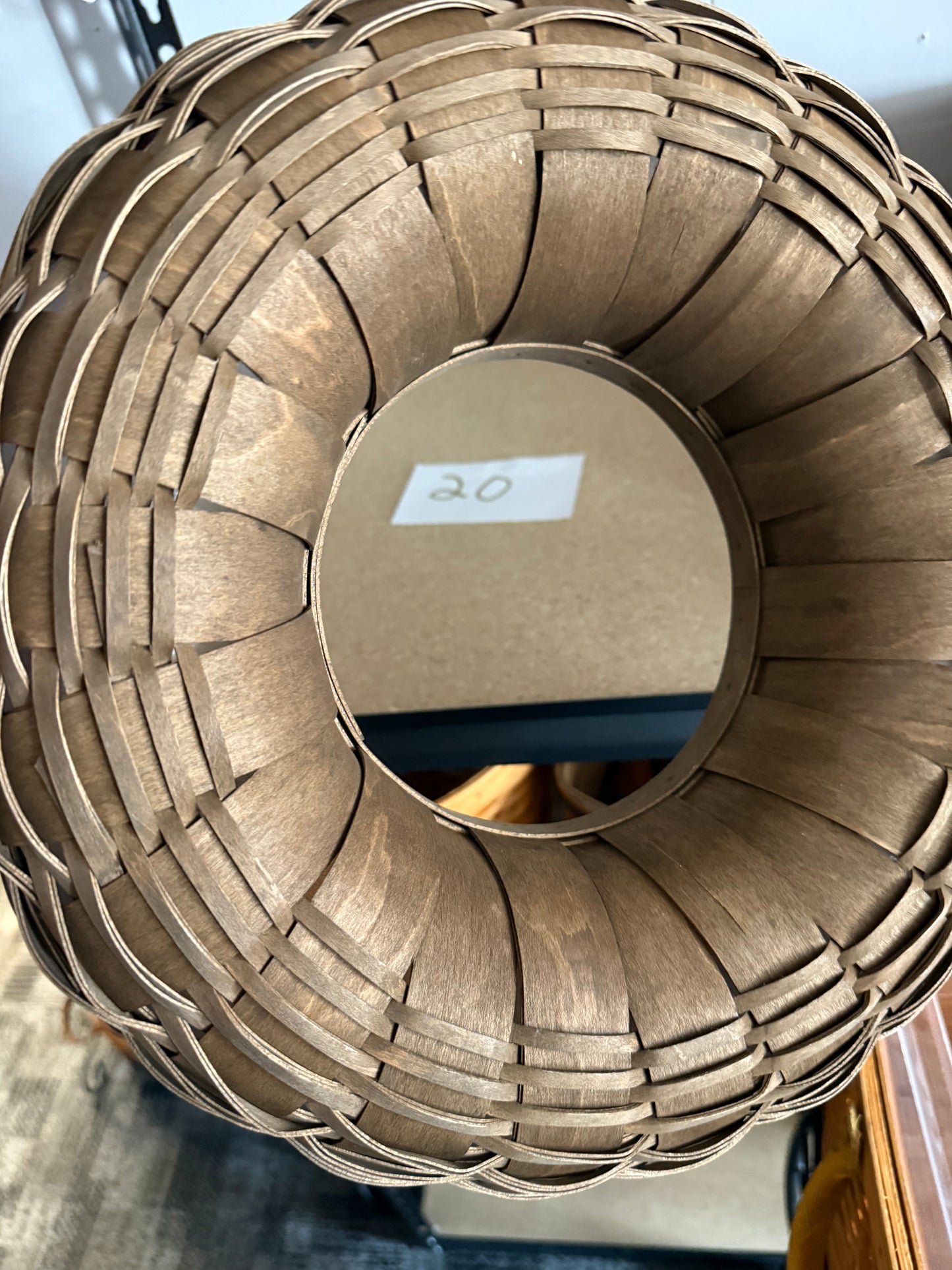 Longaberger wreath with protector