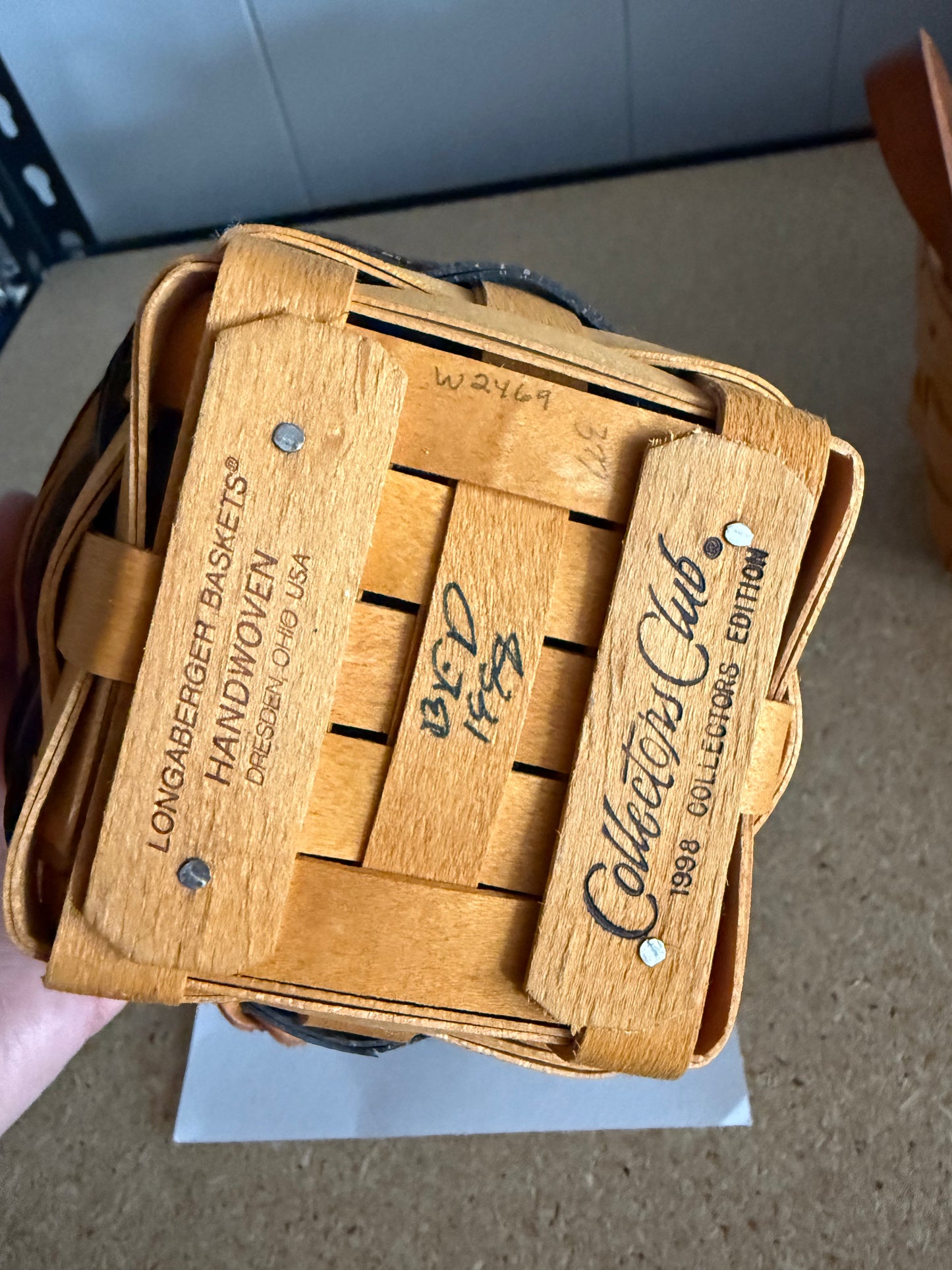 Longaberger 98 collectors club