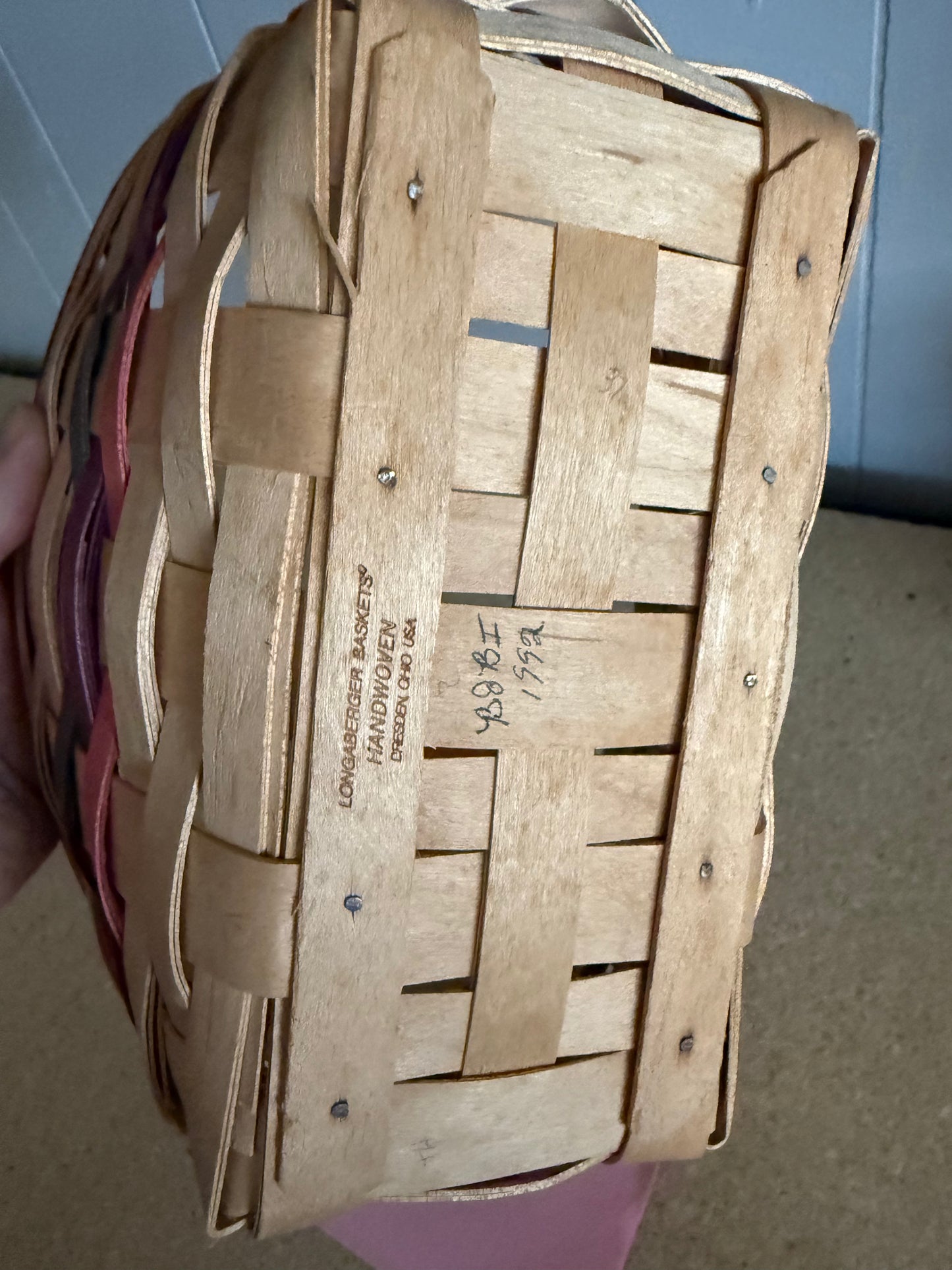 Longaberger Easter basket