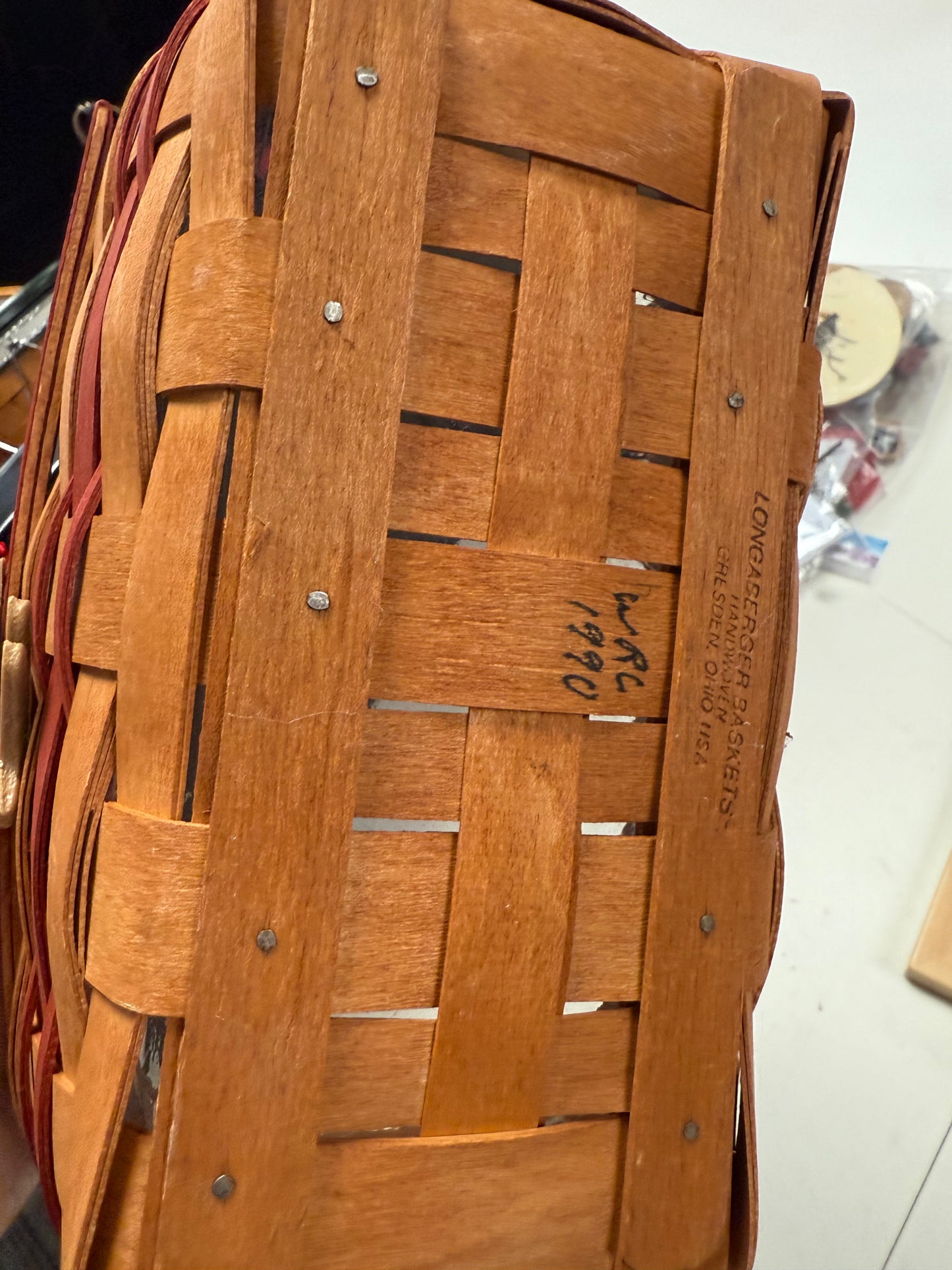Longaberger gingerbread basket