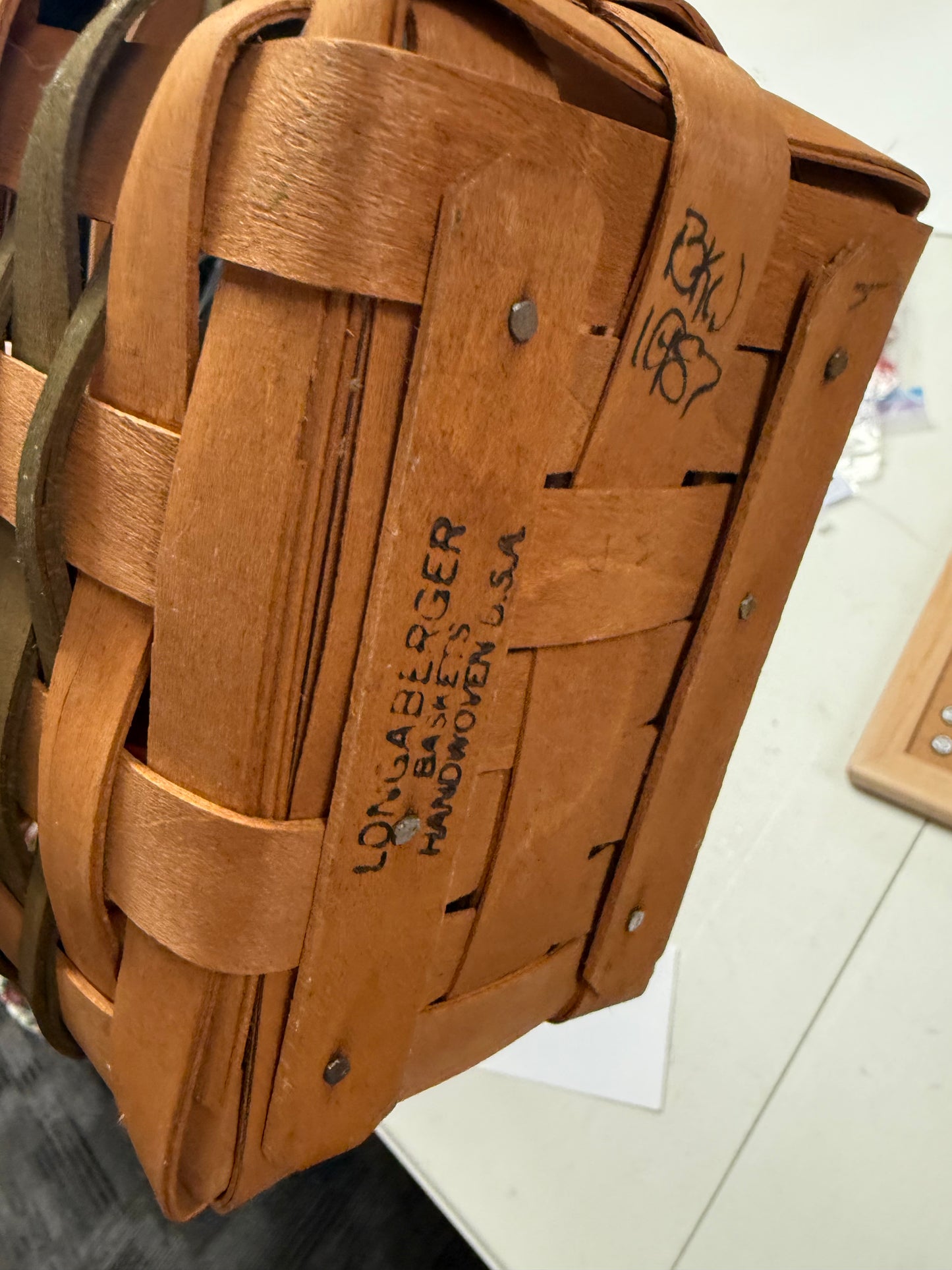 Longaberger 1987 mistletoe