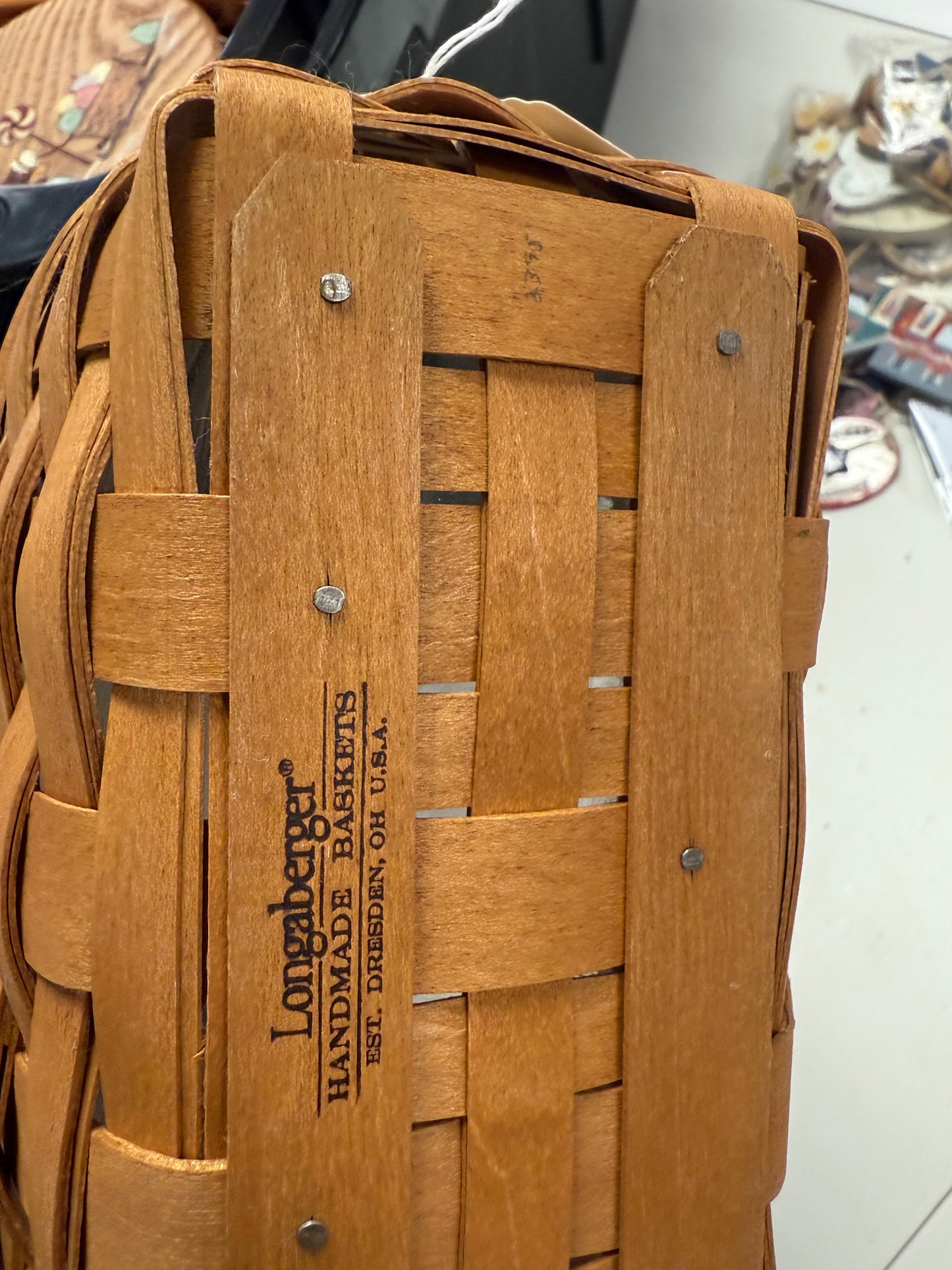 Longaberger Knick knack basket