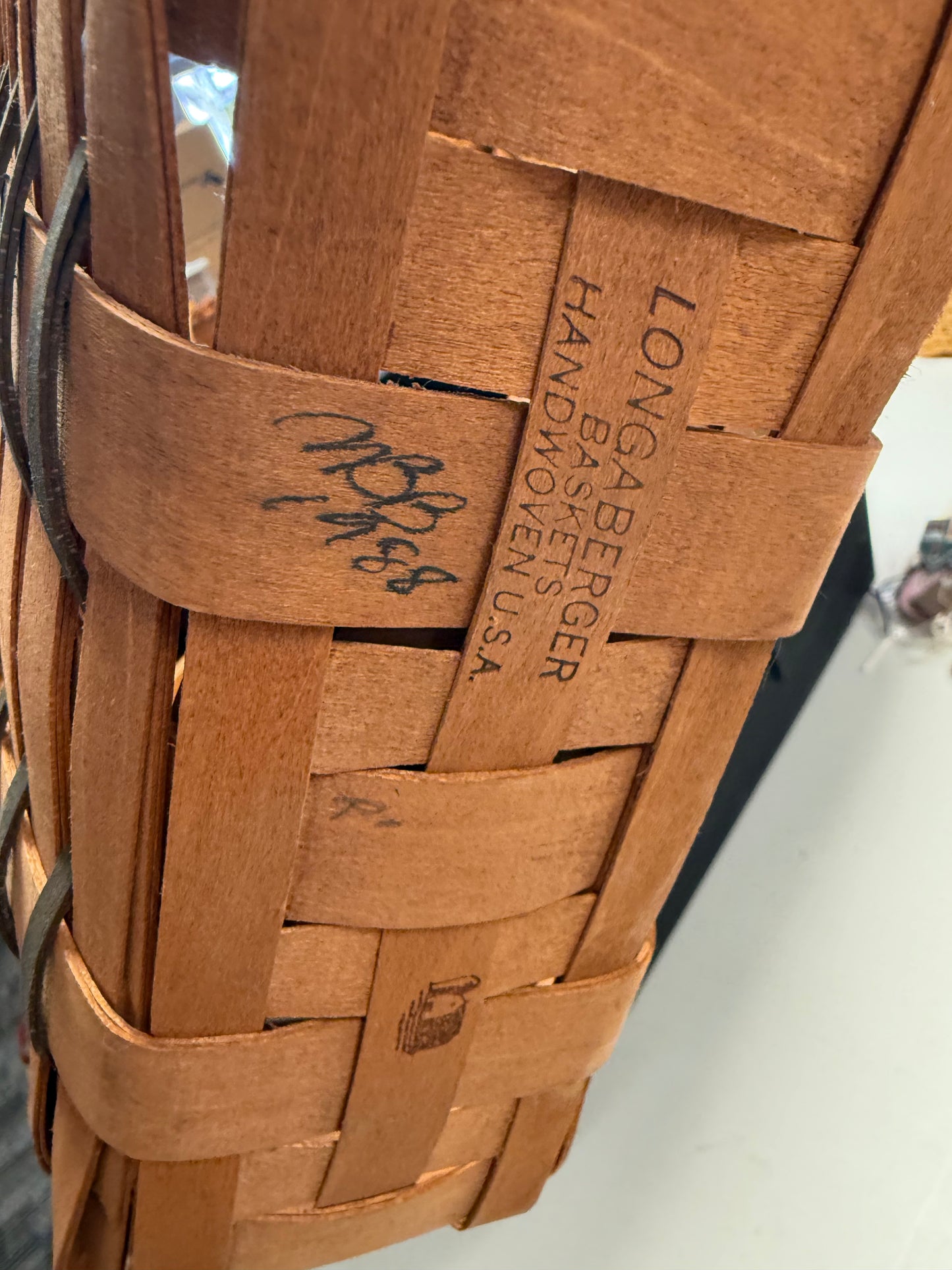 Longaberger small key basket