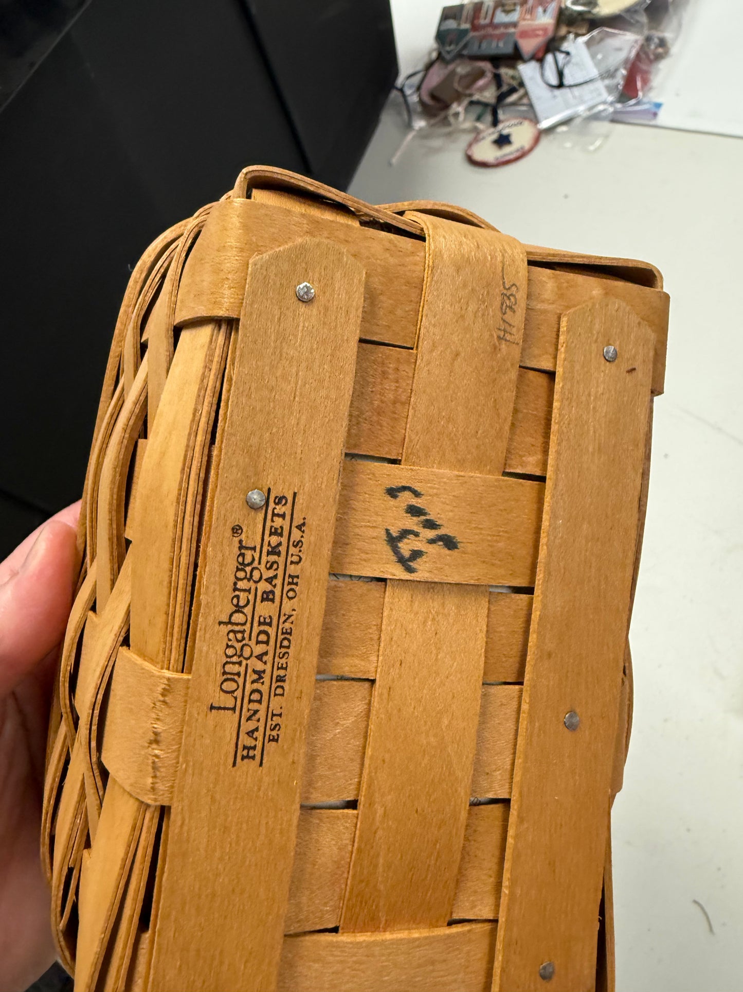 Longaberger tea basket