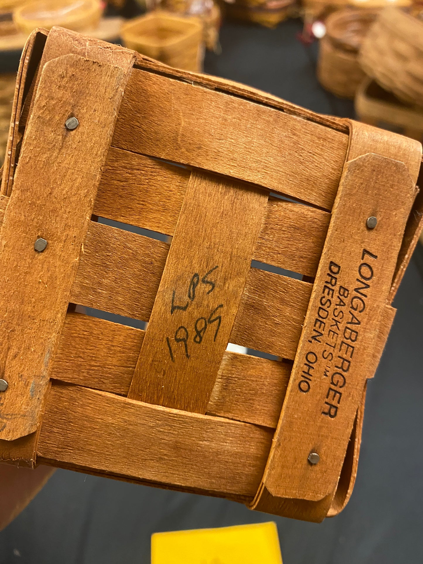 Longaberger 1985 basket