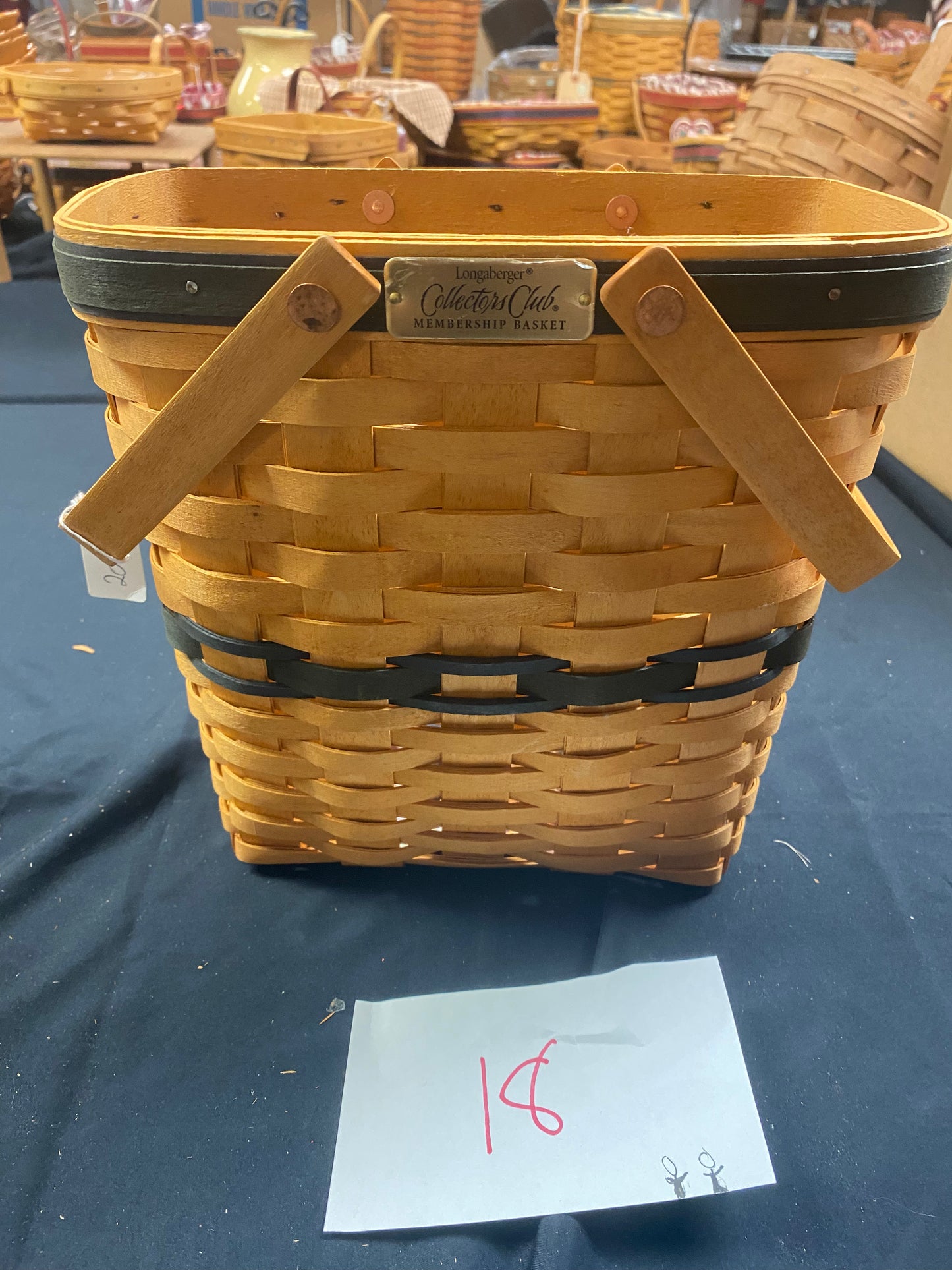 Longaberger collectors club membership basket
