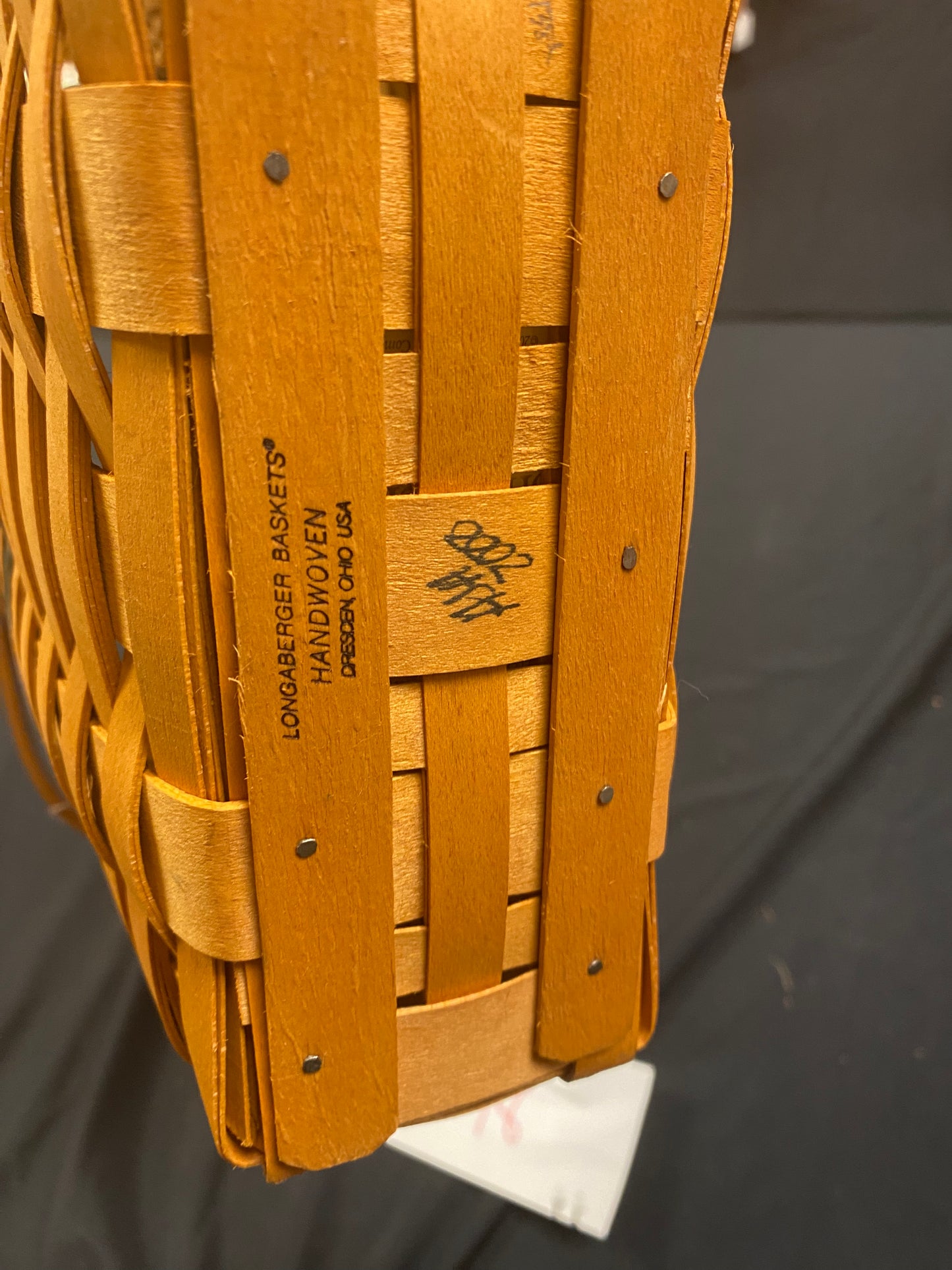 Longaberger collectors club membership basket