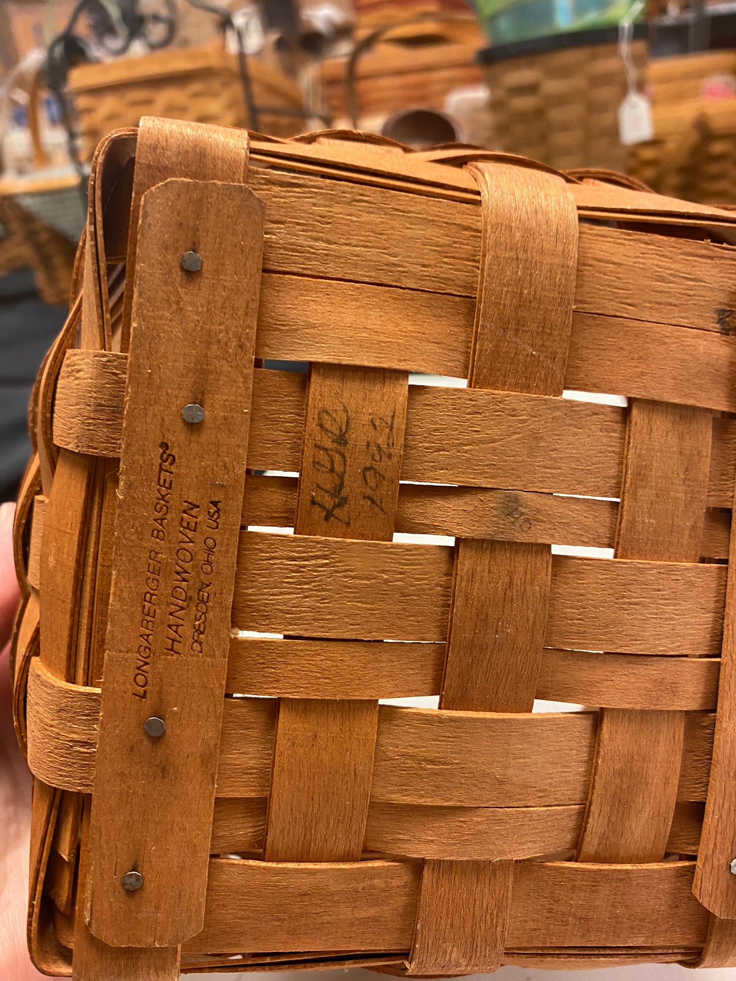 Longaberger 1992 basket