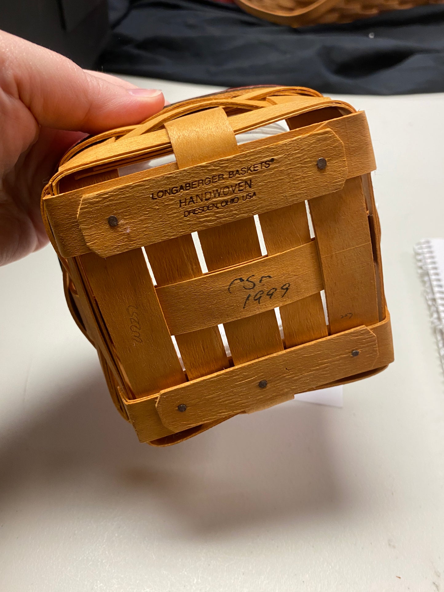 Longaberger Father’s Day tee basket