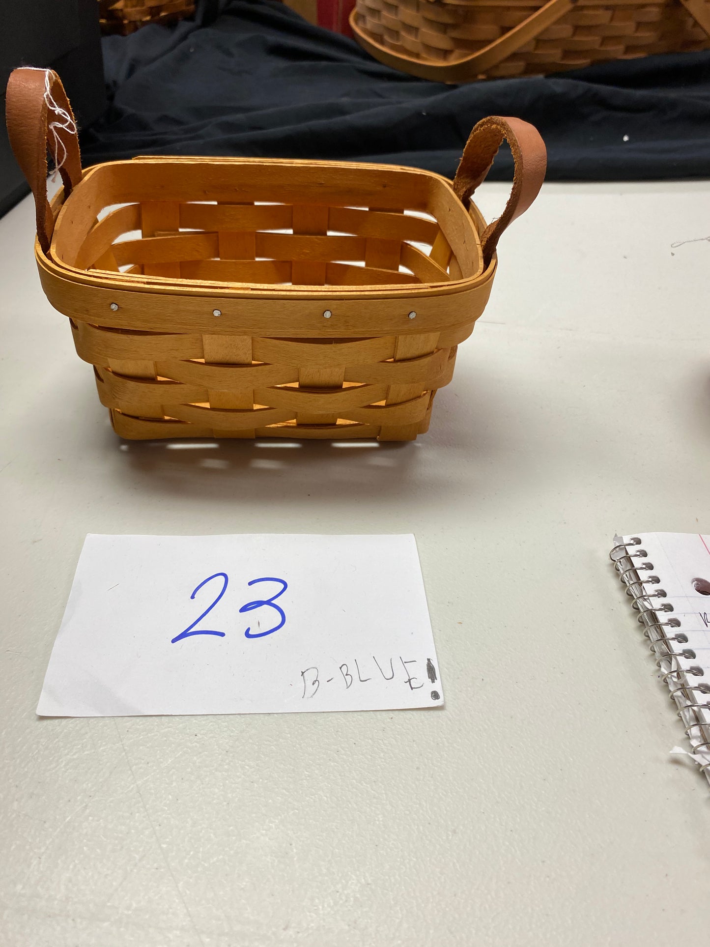 Longaberger tea basket