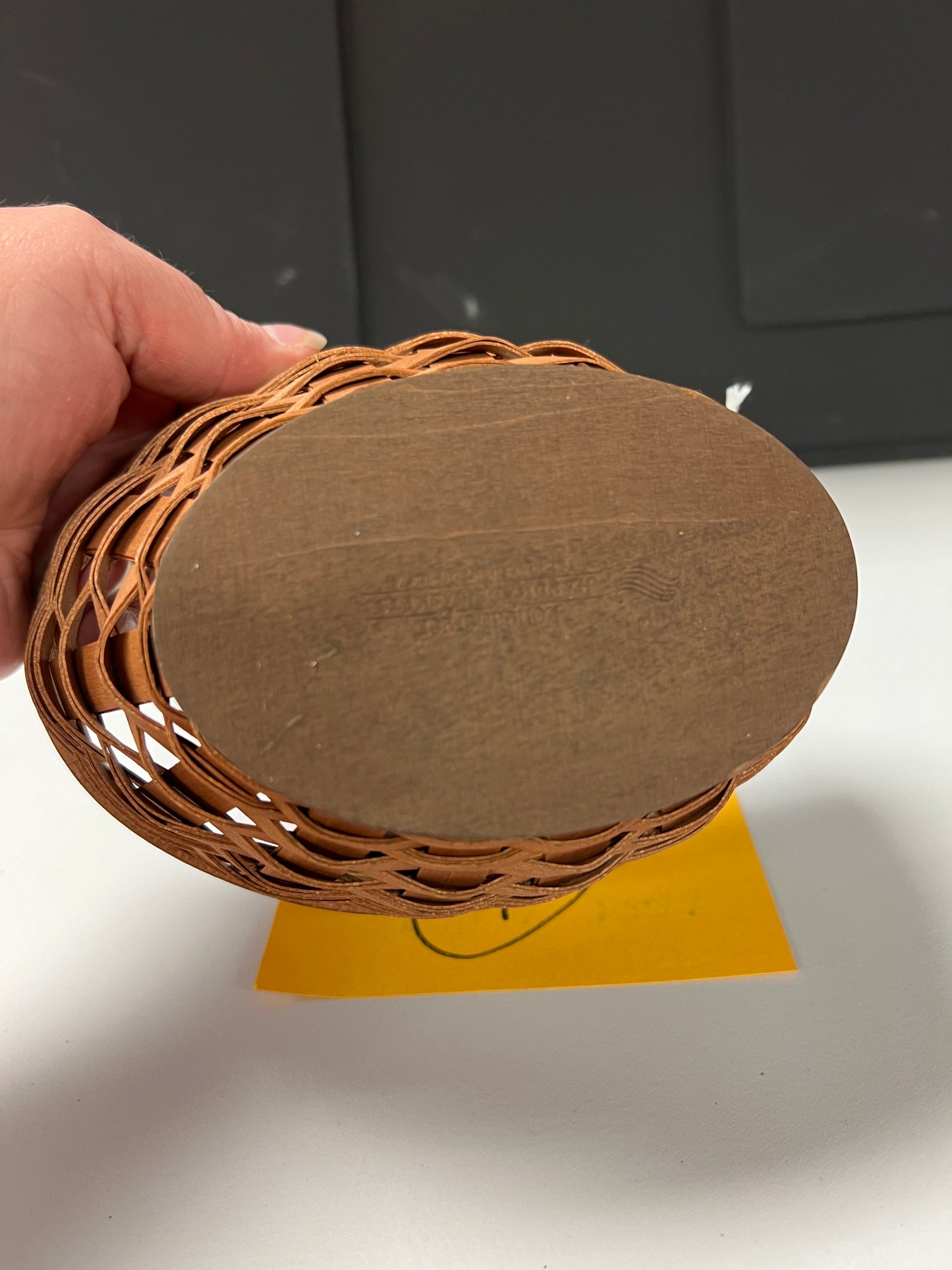 Longaberger small oval bowl basket