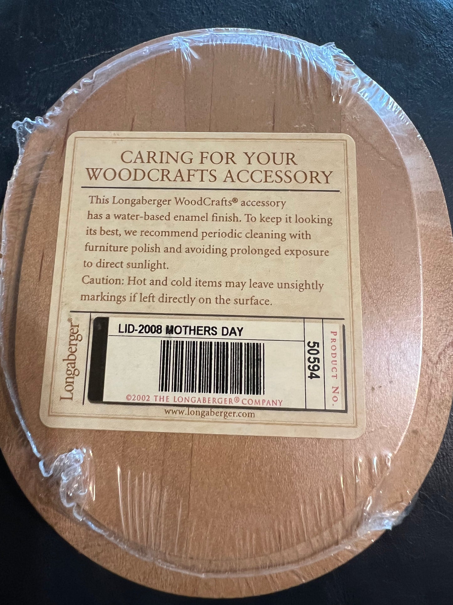 Longaberger 2008 Mother’s Day lid