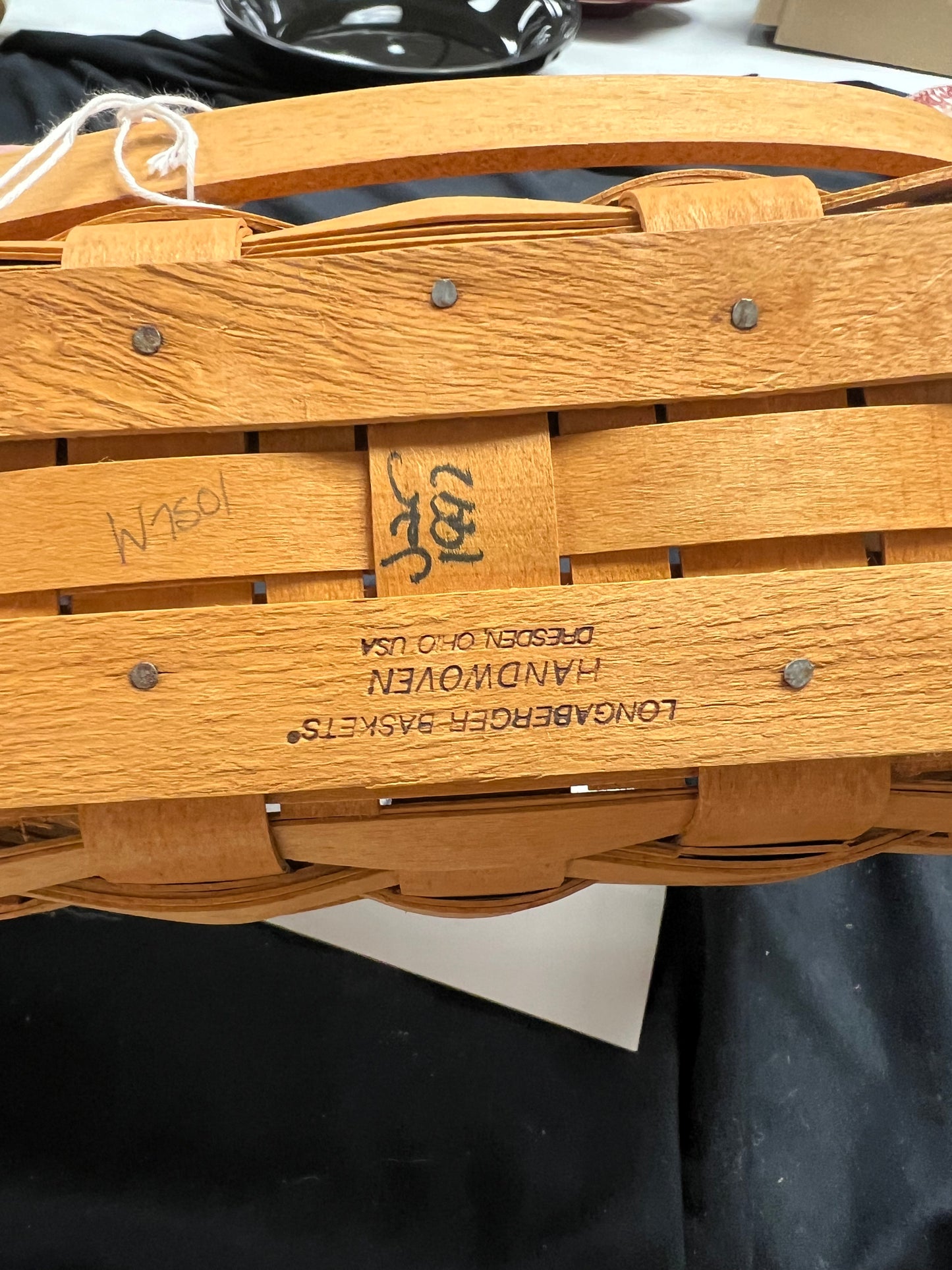 Longaberger 1997 Dresden tour II basket