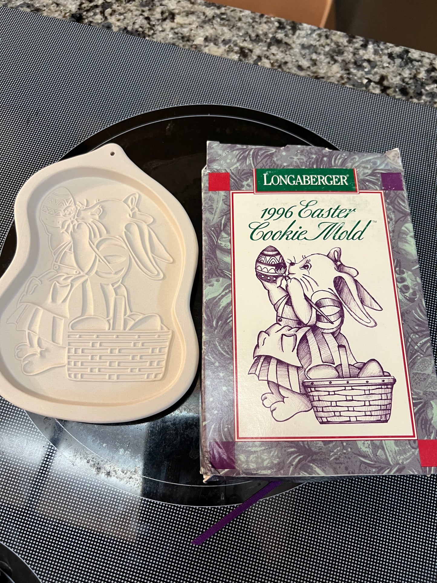 Longaberger 1996 Easter cookie mold (may not be in box)