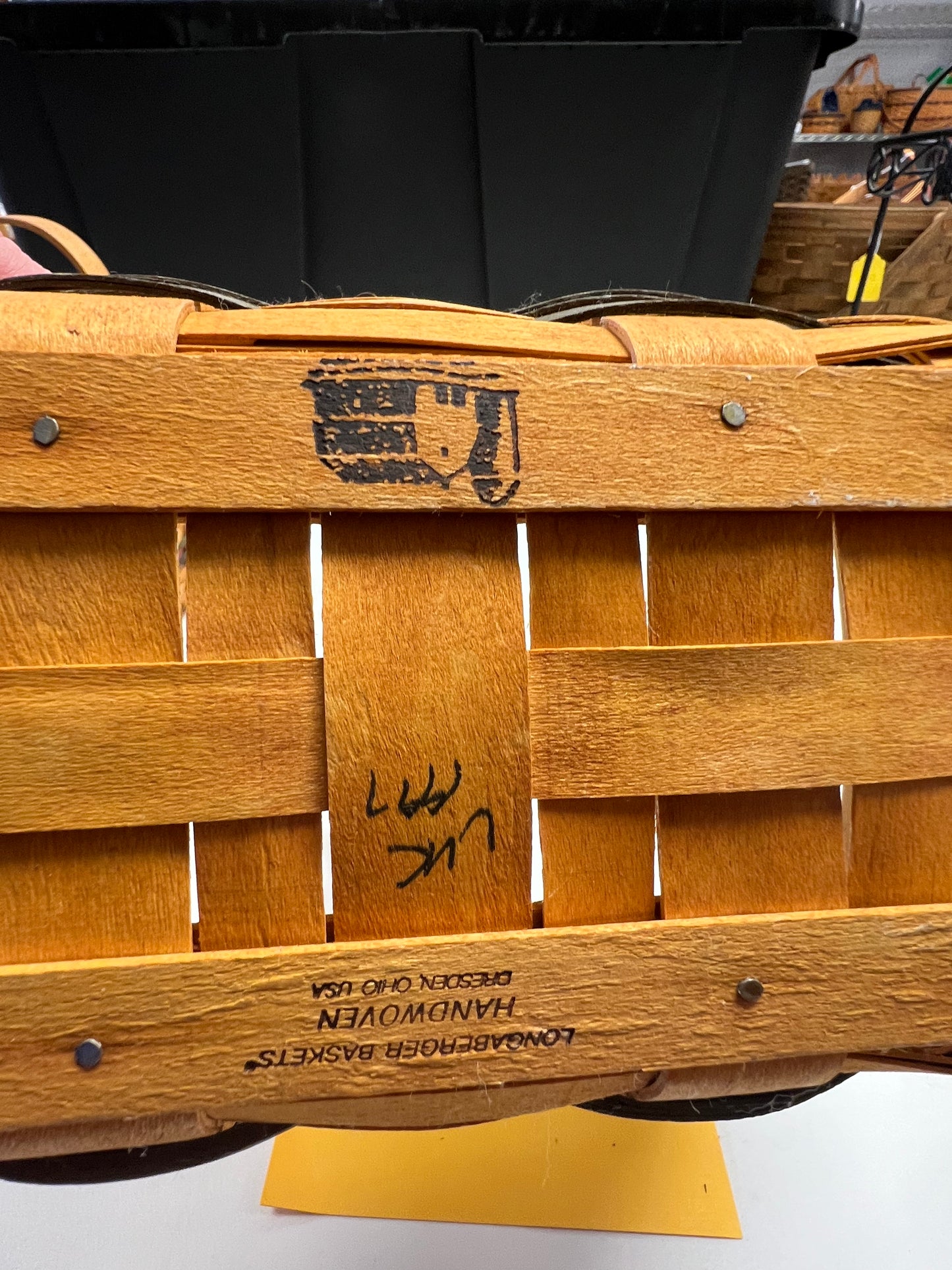 Longaberger heartland small chore basket