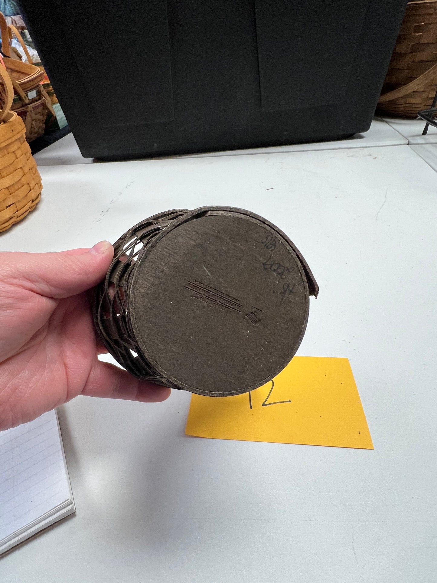 Longaberger 4” flower pot basket