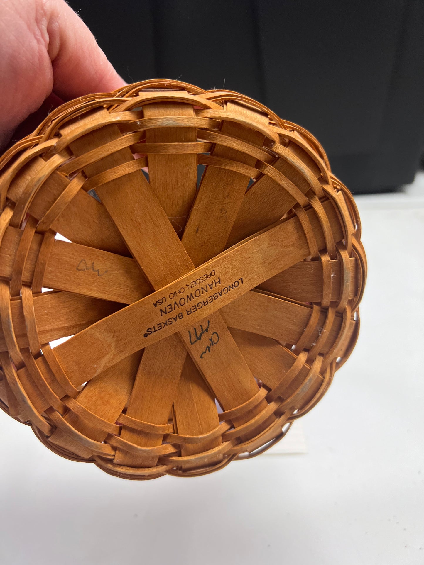 Longaberger 1997 Inaugural basket