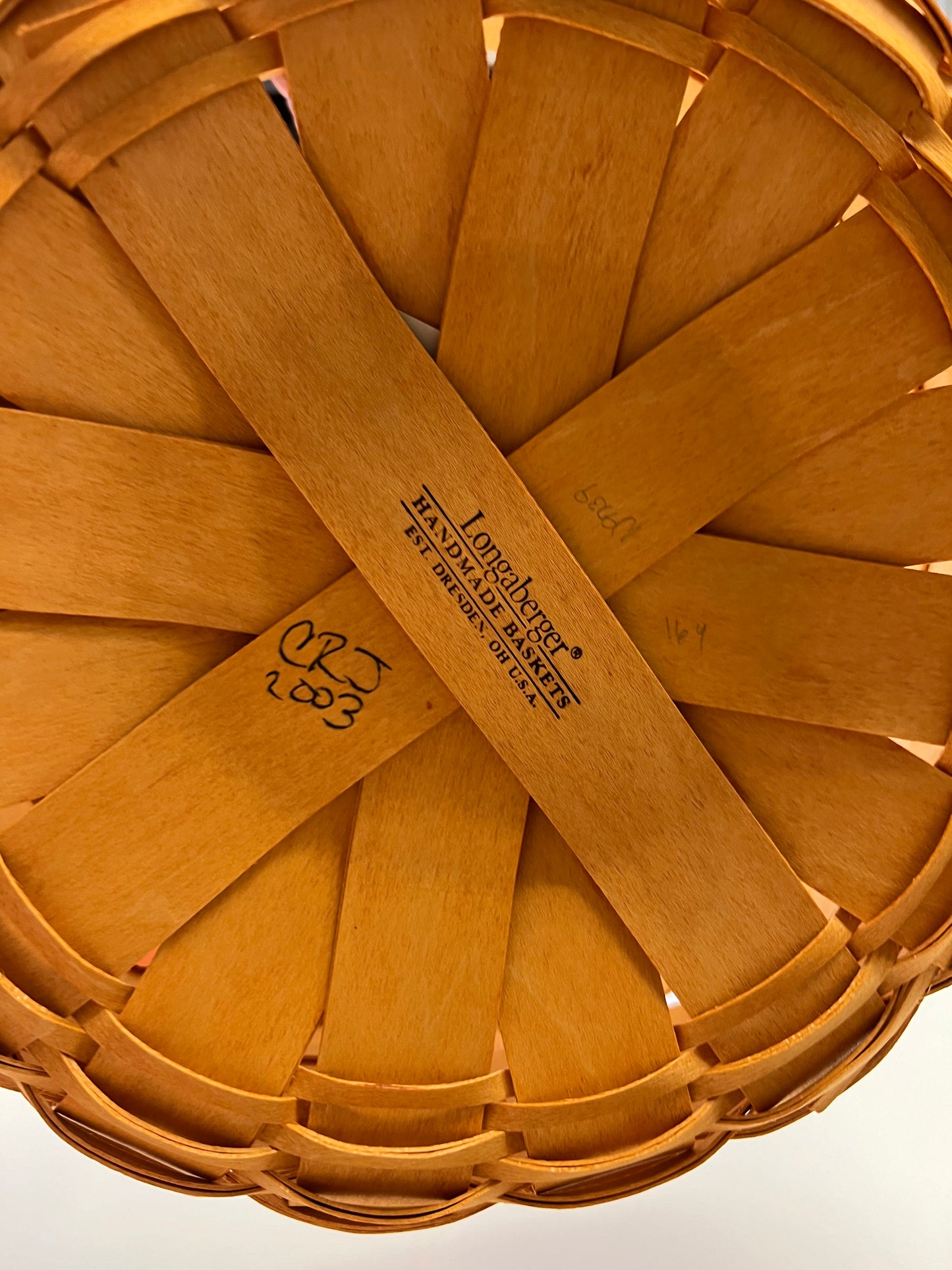 Longaberger darning basket