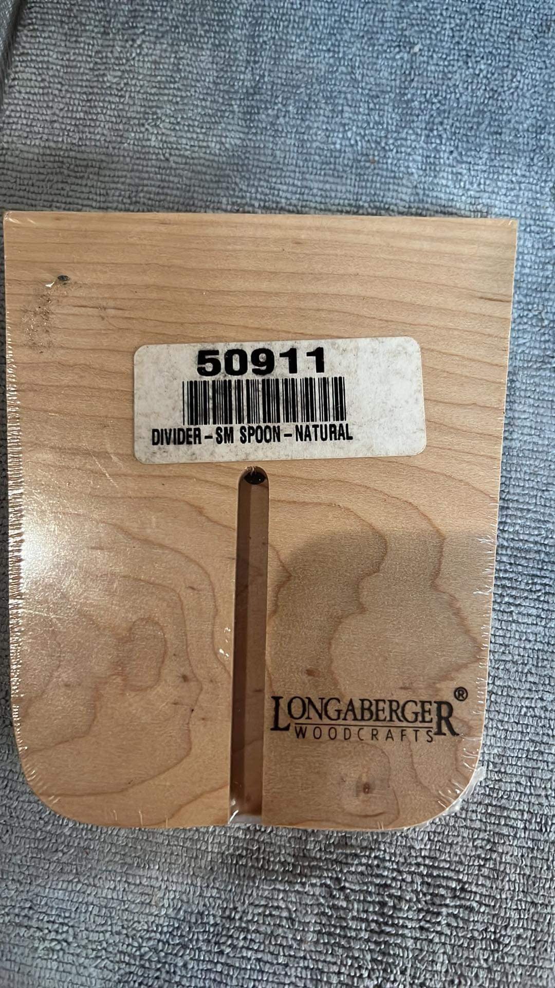 Longaberger Small Spoon Divider in Natural