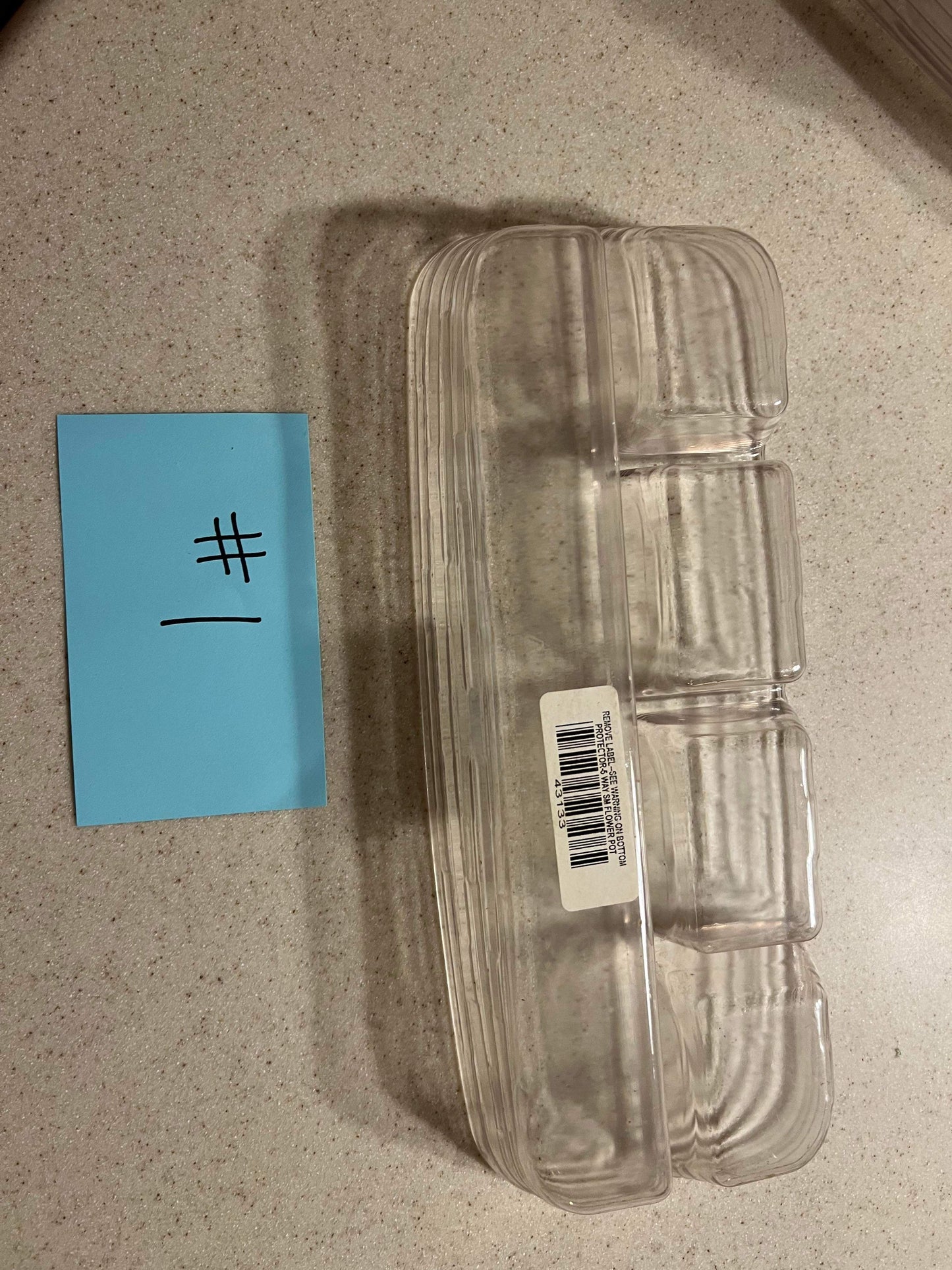 Longaberger Small Flower Pot 5 Way Divider Bottom Protector